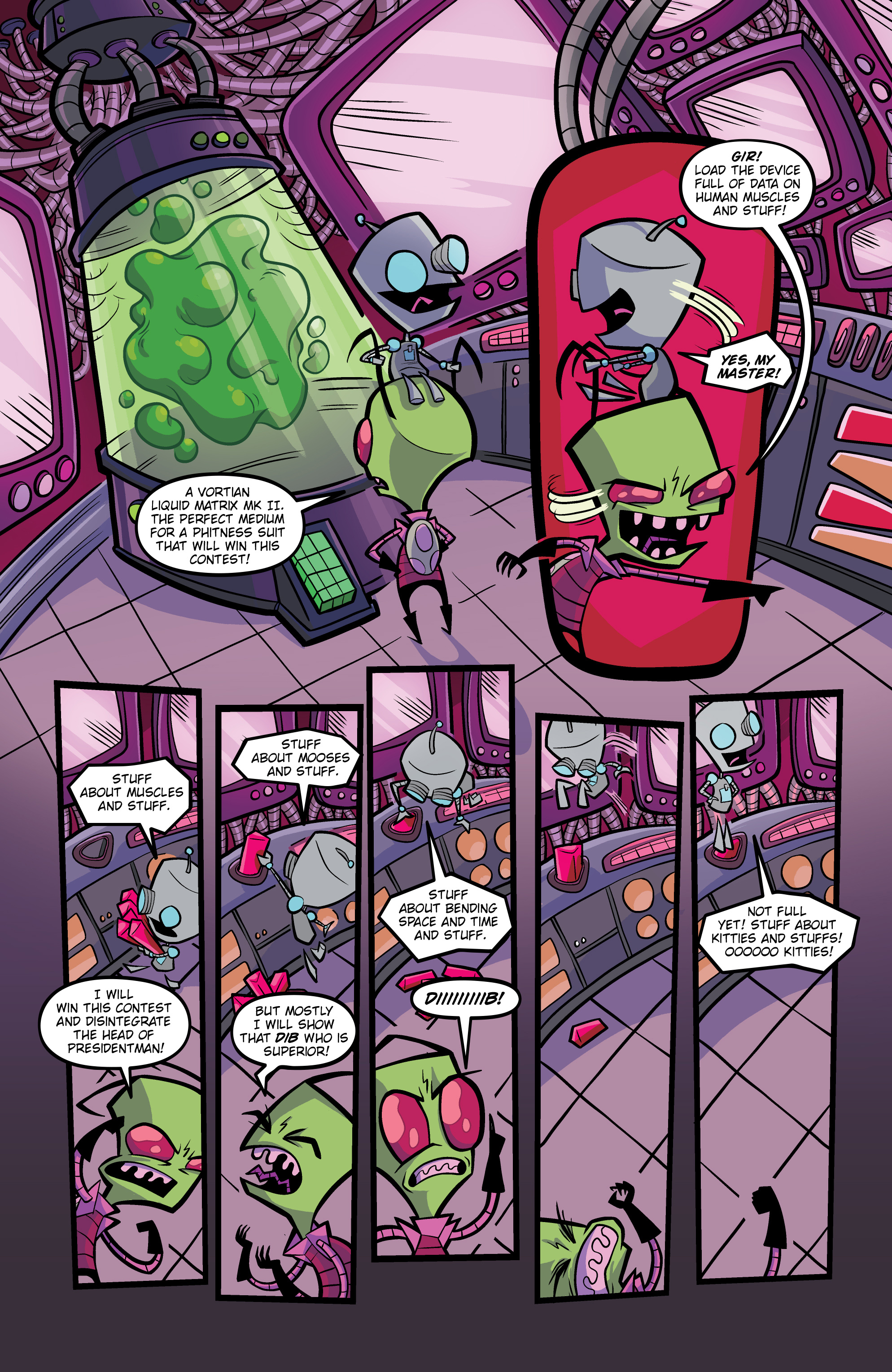Read online Invader Zim comic -  Issue # _TPB 7 - 15