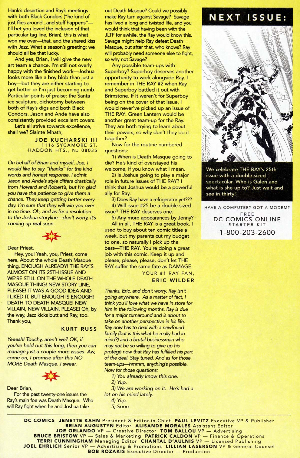 Read online The Ray (1994) comic -  Issue #24 - 29