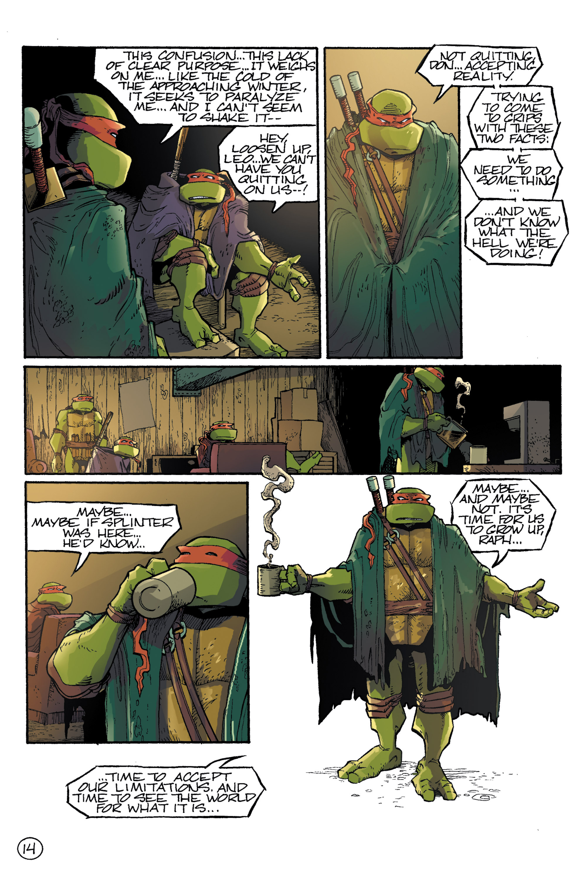 Read online Teenage Mutant Ninja Turtles Color Classics (2015) comic -  Issue #7 - 16