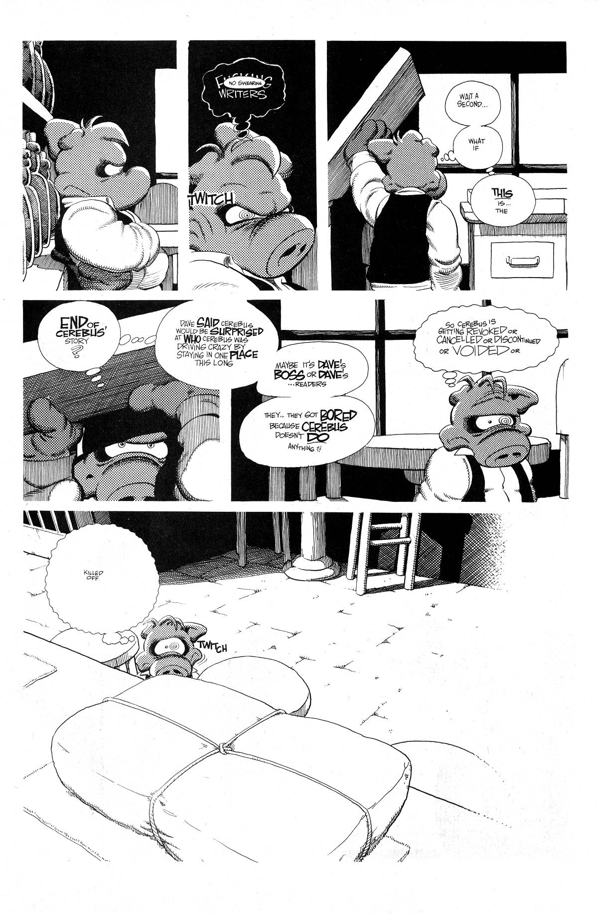 Read online Cerebus comic -  Issue #229 - 16