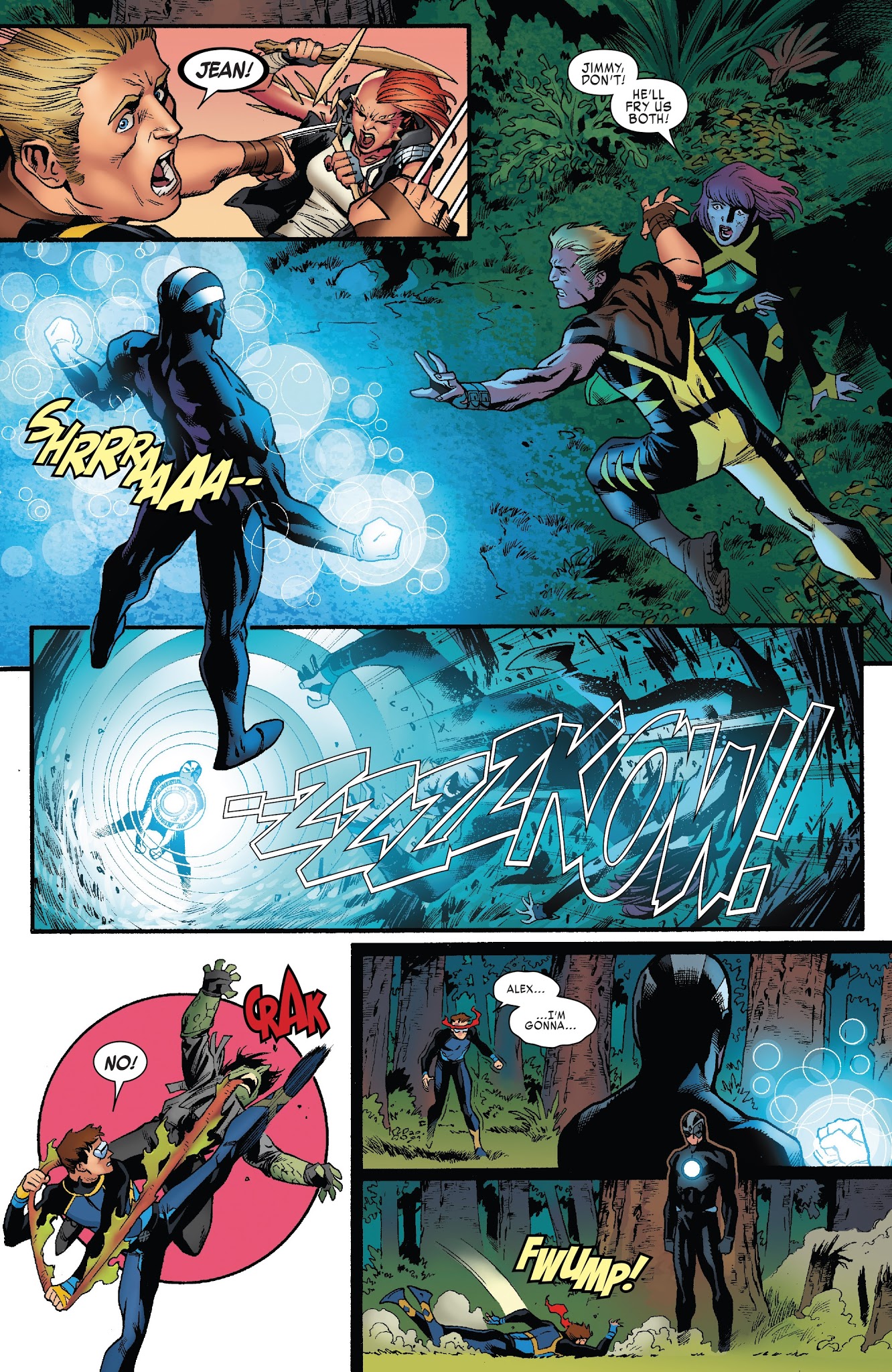 Read online X-Men: Blue comic -  Issue #7 - 18