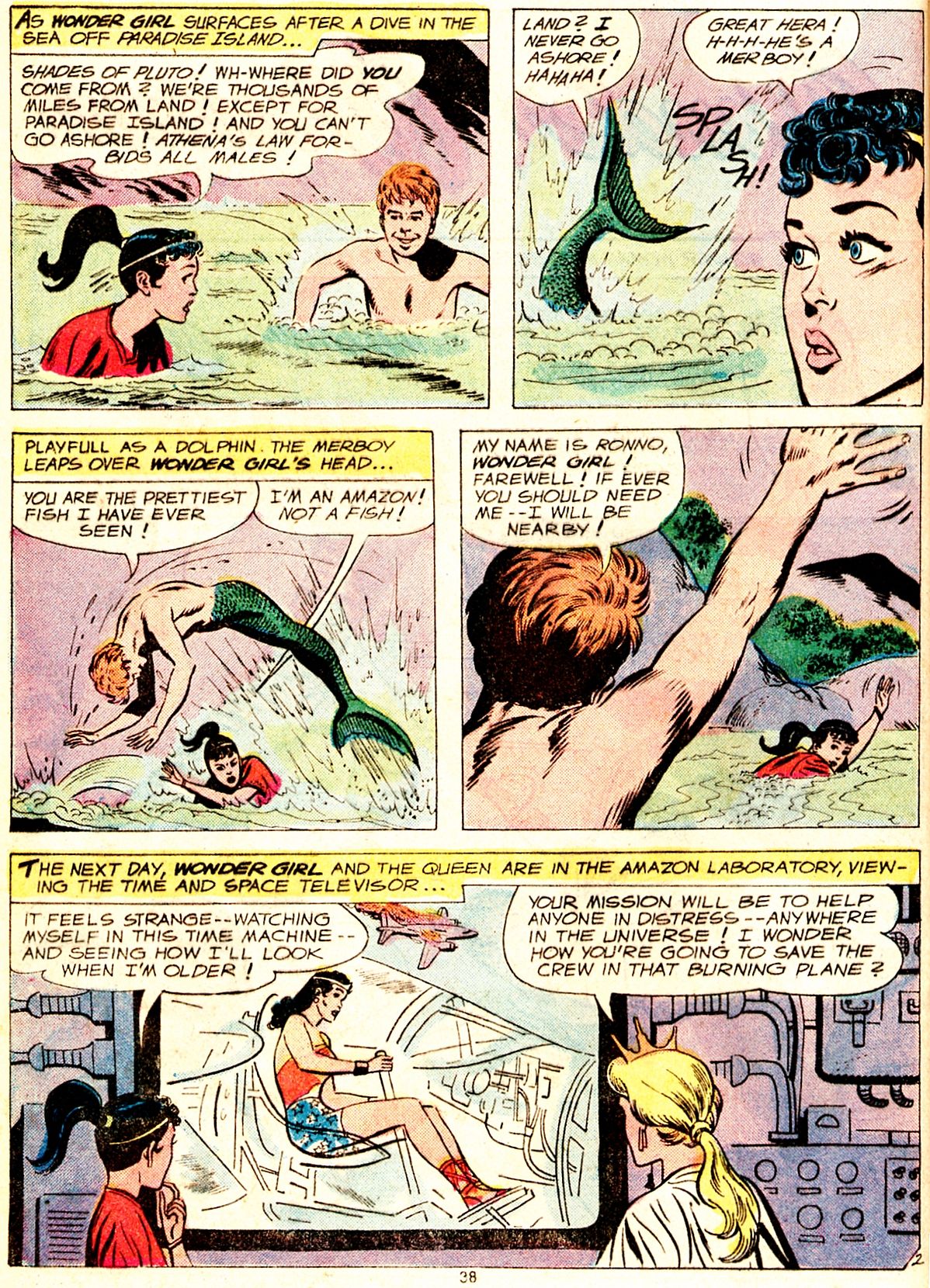 Read online Wonder Woman (1942) comic -  Issue #211 - 33