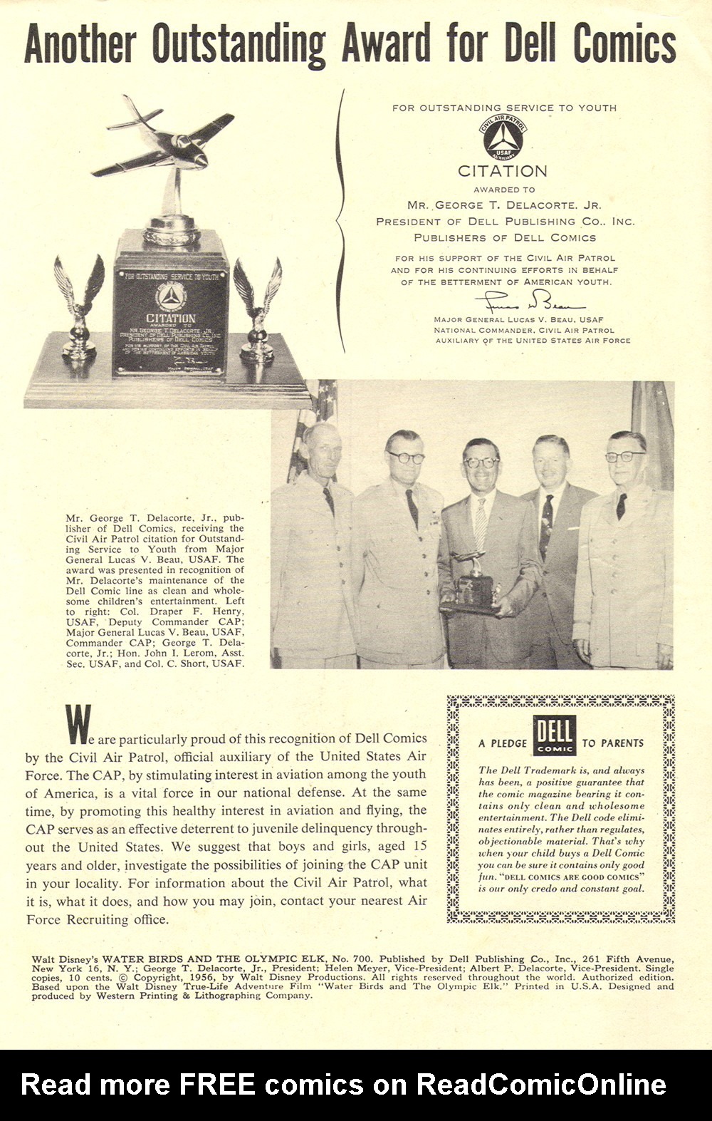 Read online Four Color Comics comic -  Issue #700 - 2