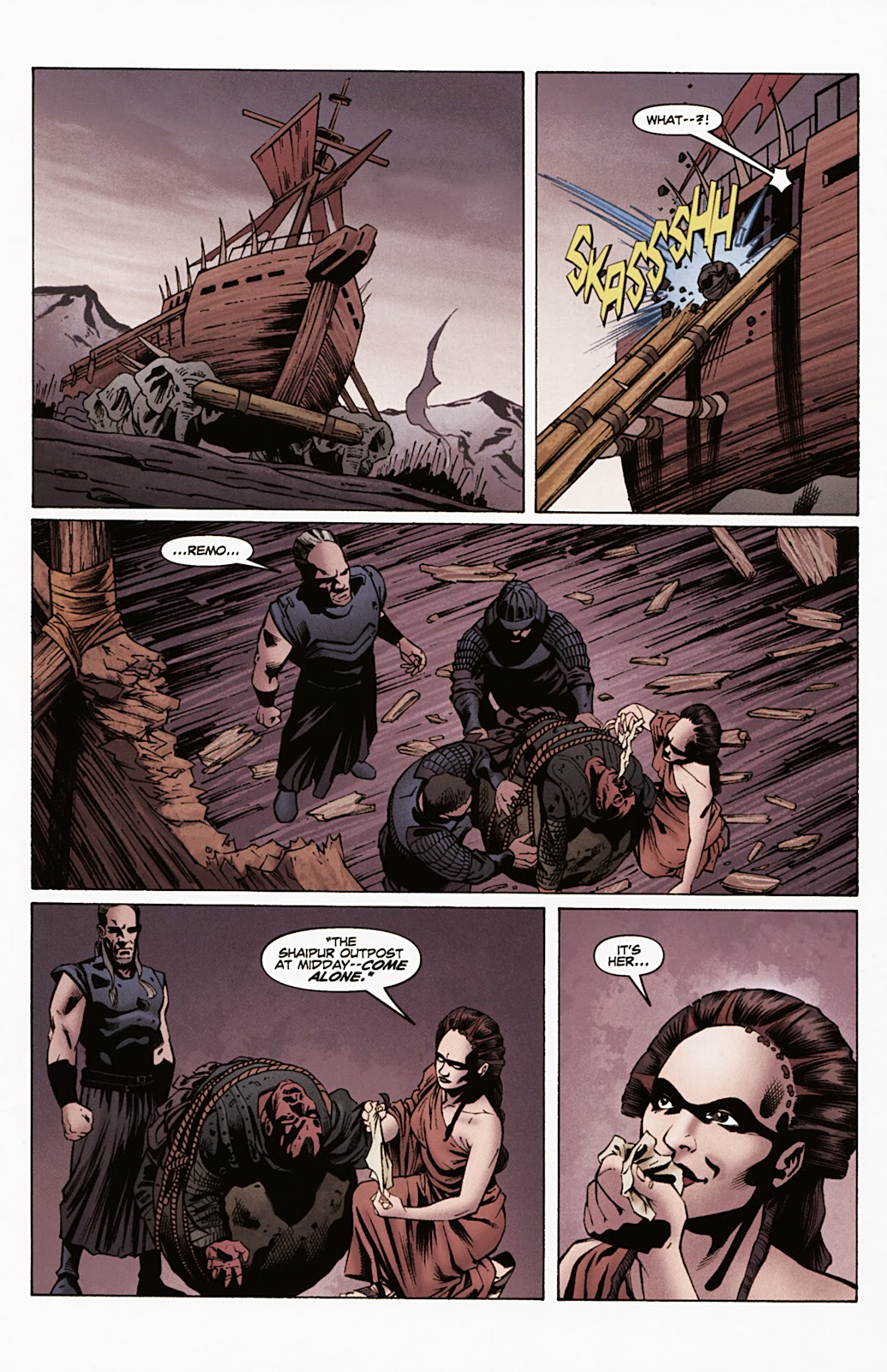 Conan the Barbarian: The Mask of Acheron issue Full - Page 28