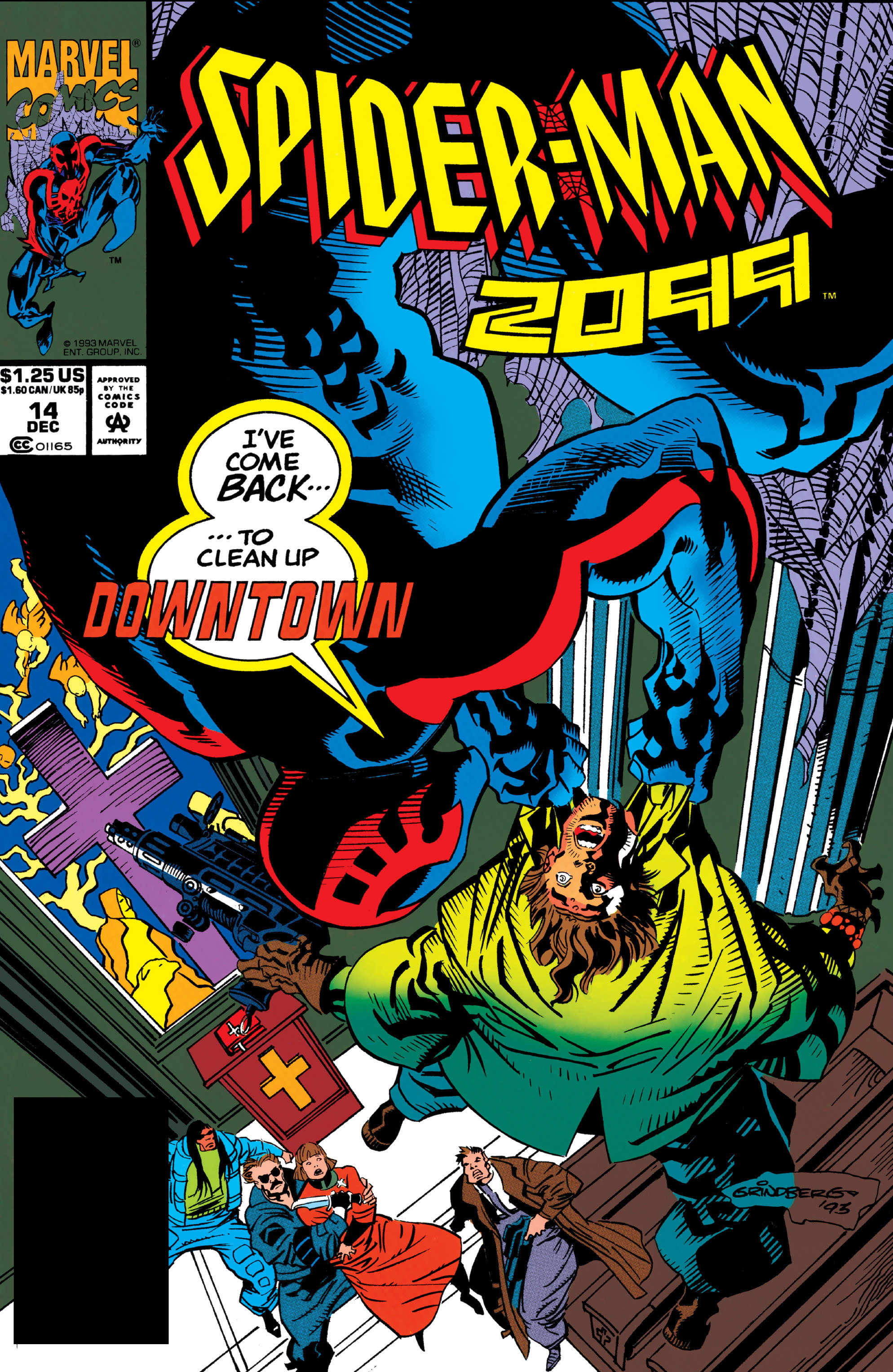 Read online Spider-Man 2099 (1992) comic -  Issue #14 - 1