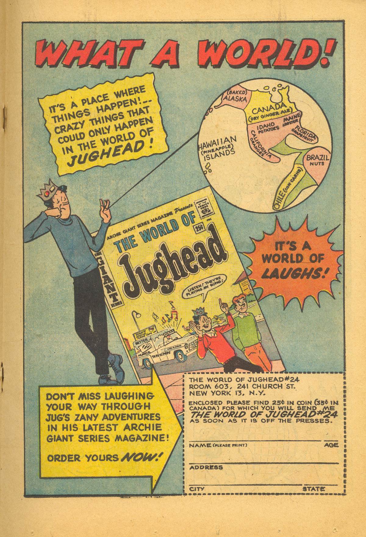 Read online Archie's Pal Jughead comic -  Issue #100 - 19