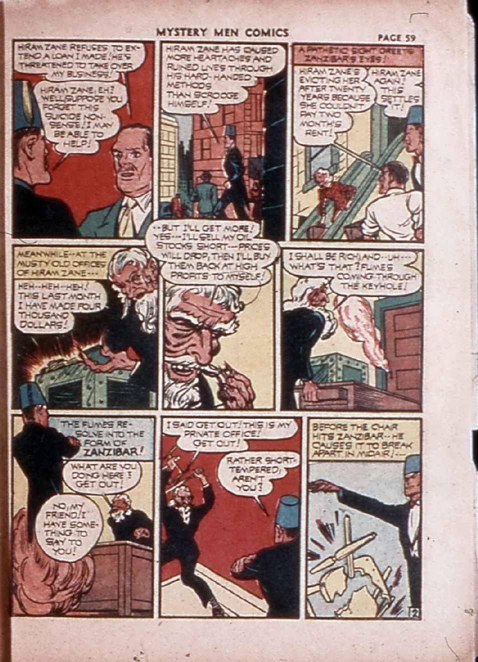 Read online Mystery Men Comics comic -  Issue #28 - 60