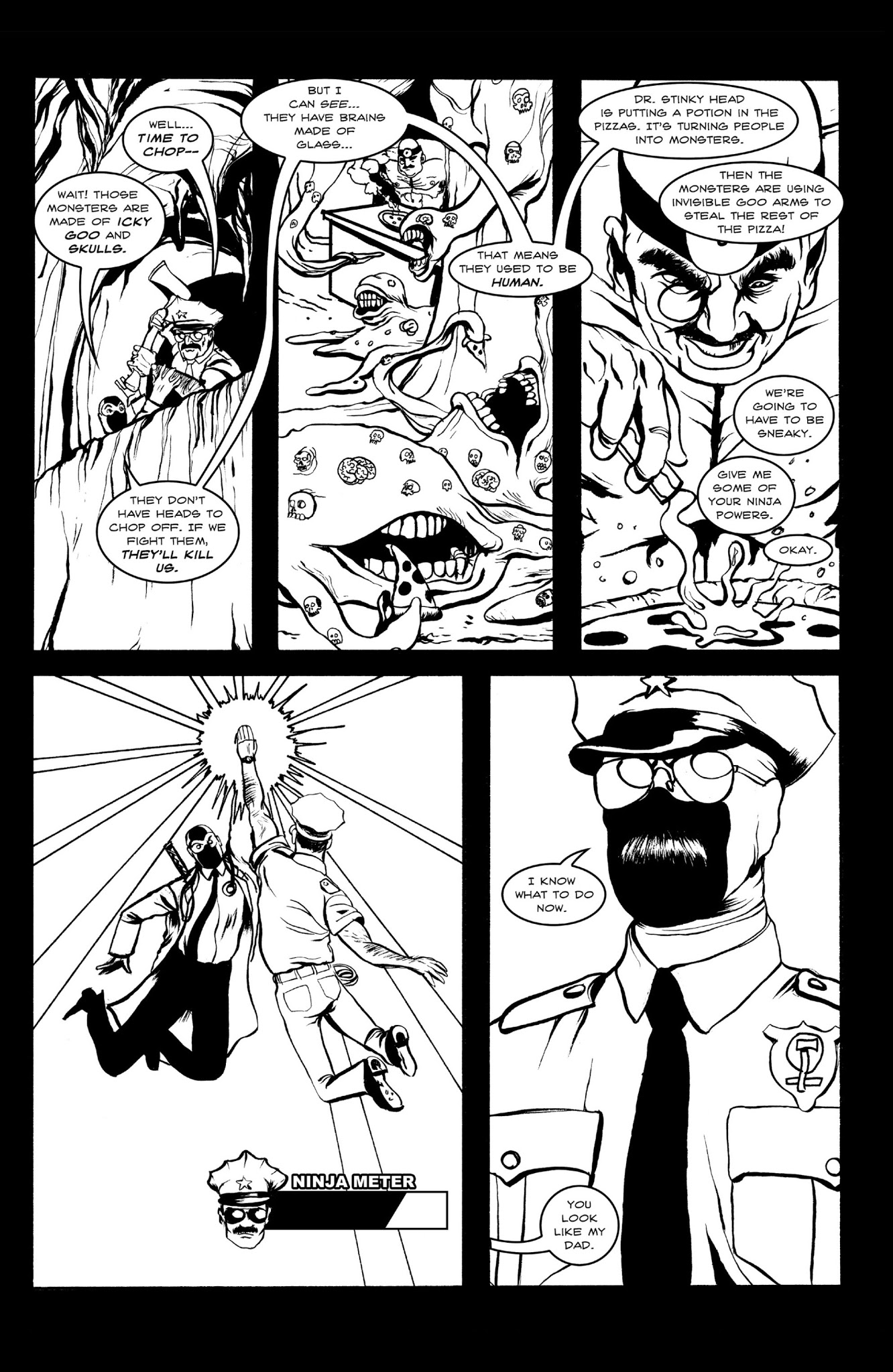 Read online Axe Cop comic -  Issue # TPB 3 - 71