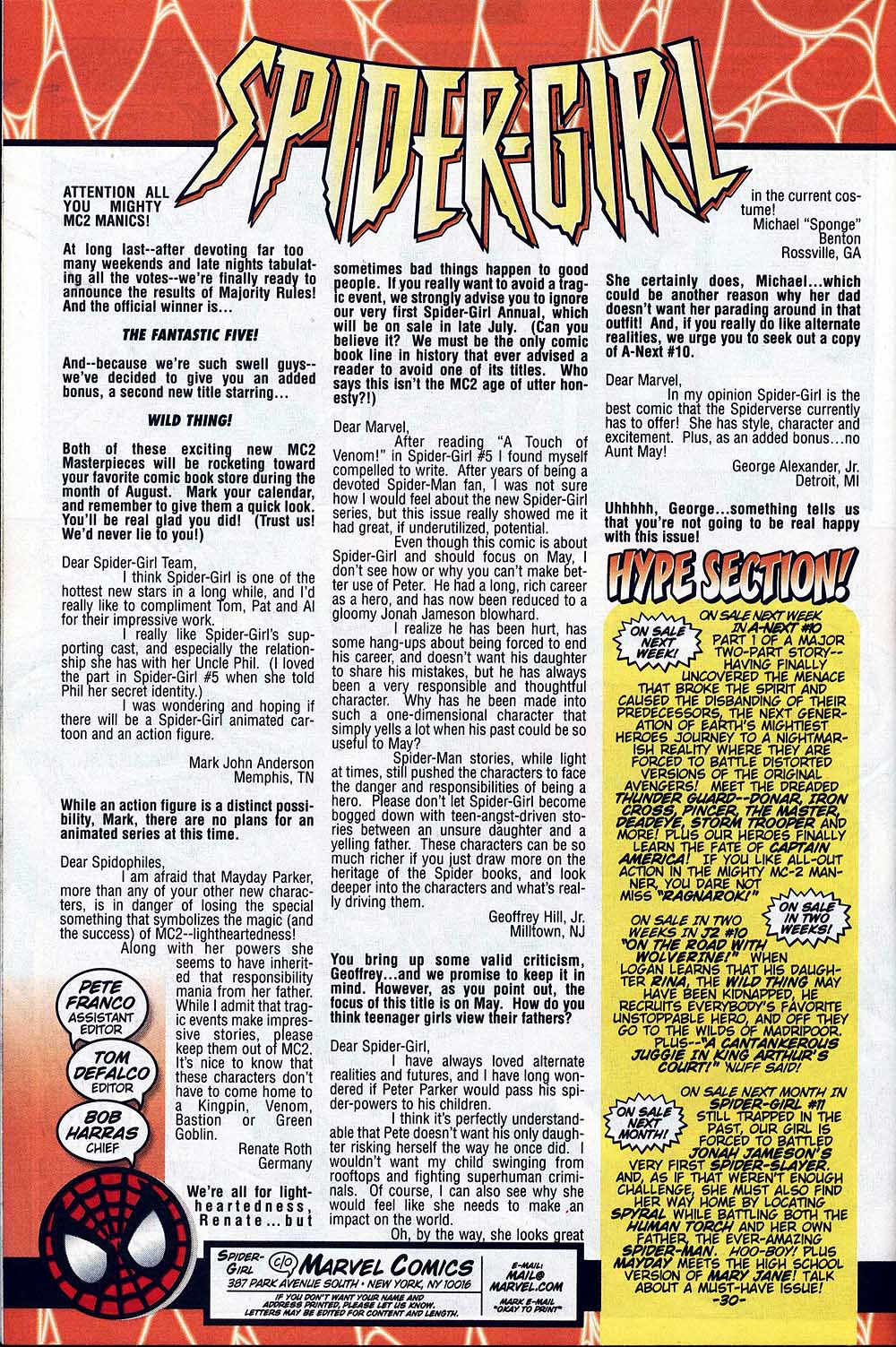Read online Spider-Girl (1998) comic -  Issue #10 - 25