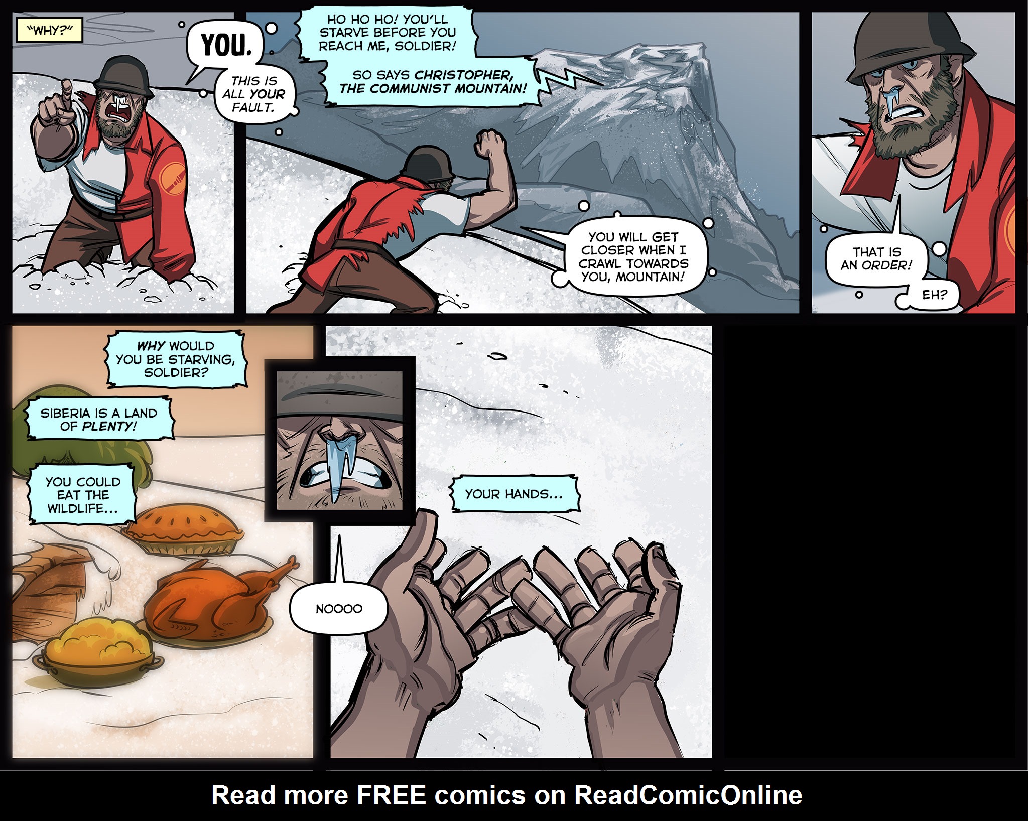 Read online Team Fortress 2 comic -  Issue #3 - 15