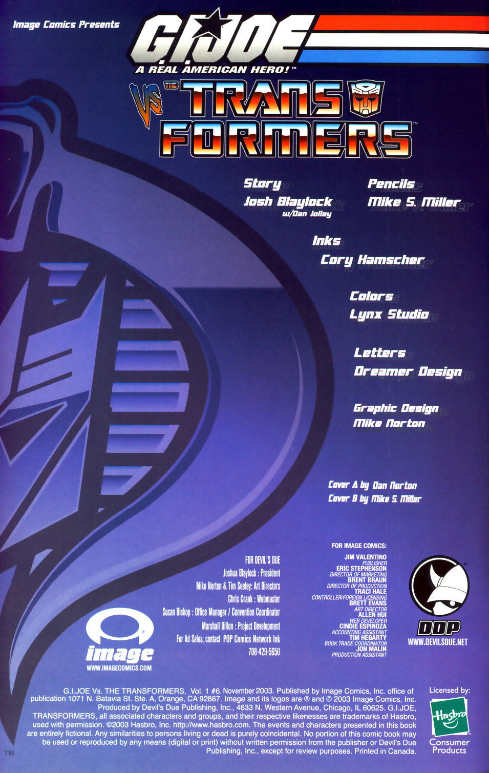 Read online G.I. Joe vs. The Transformers comic -  Issue #6 - 3