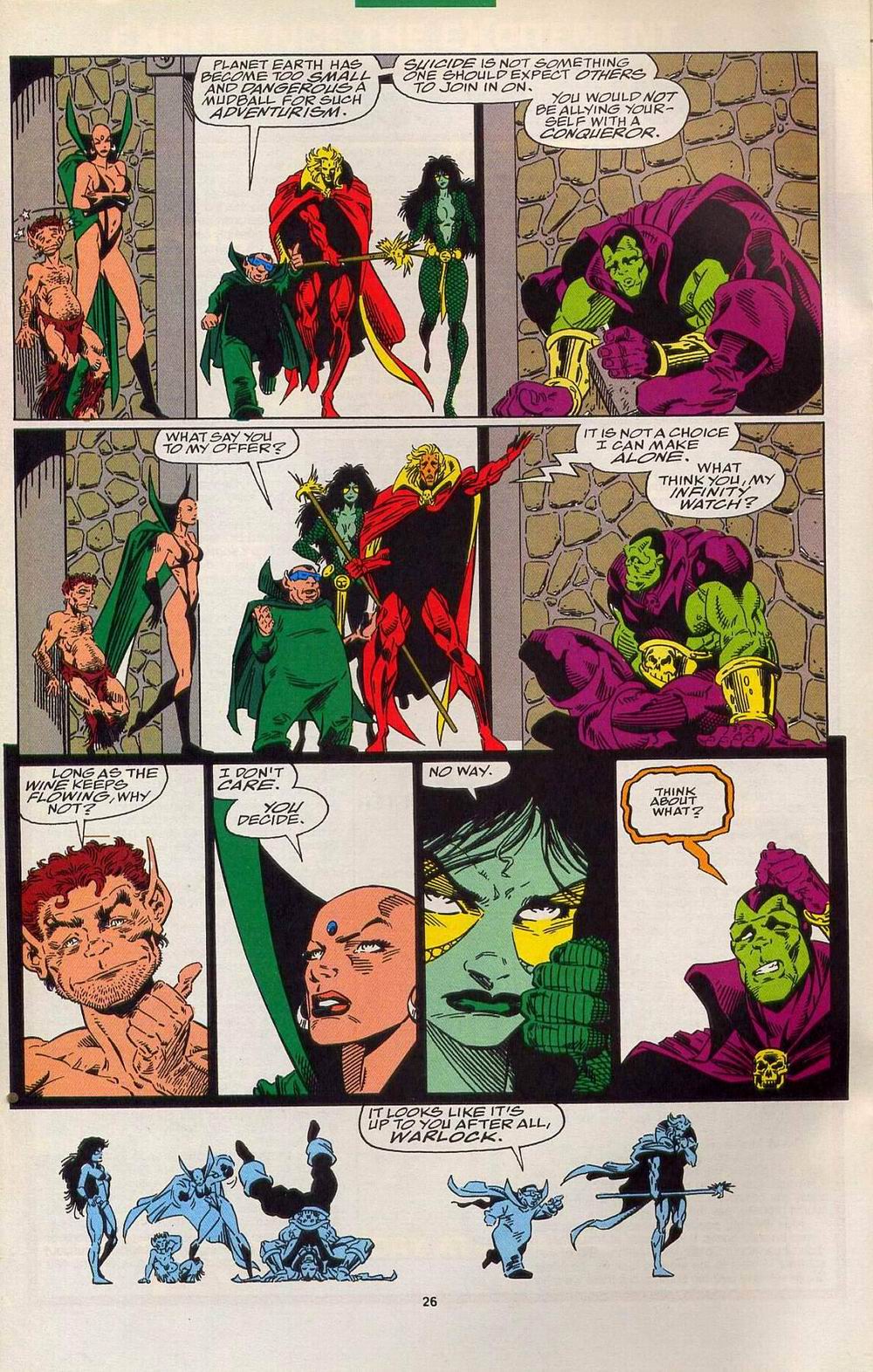 Read online Warlock and the Infinity Watch comic -  Issue #7 - 20