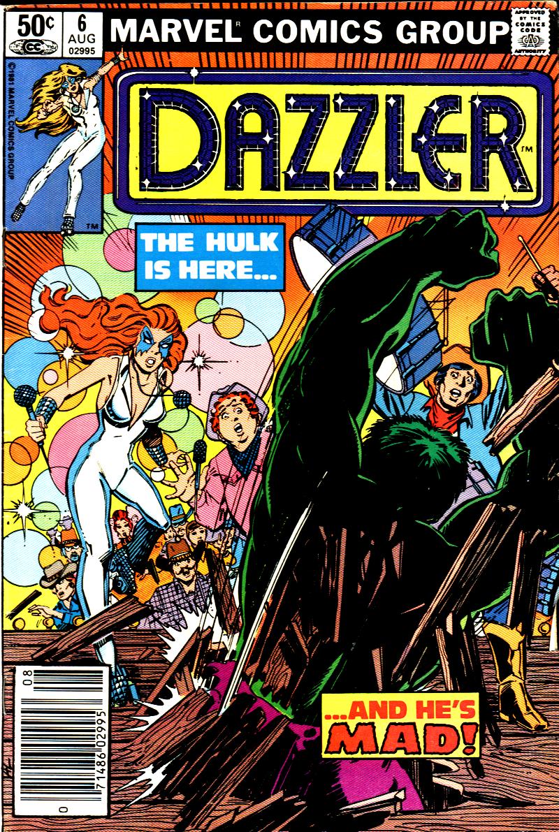 Read online Dazzler (1981) comic -  Issue #6 - 1