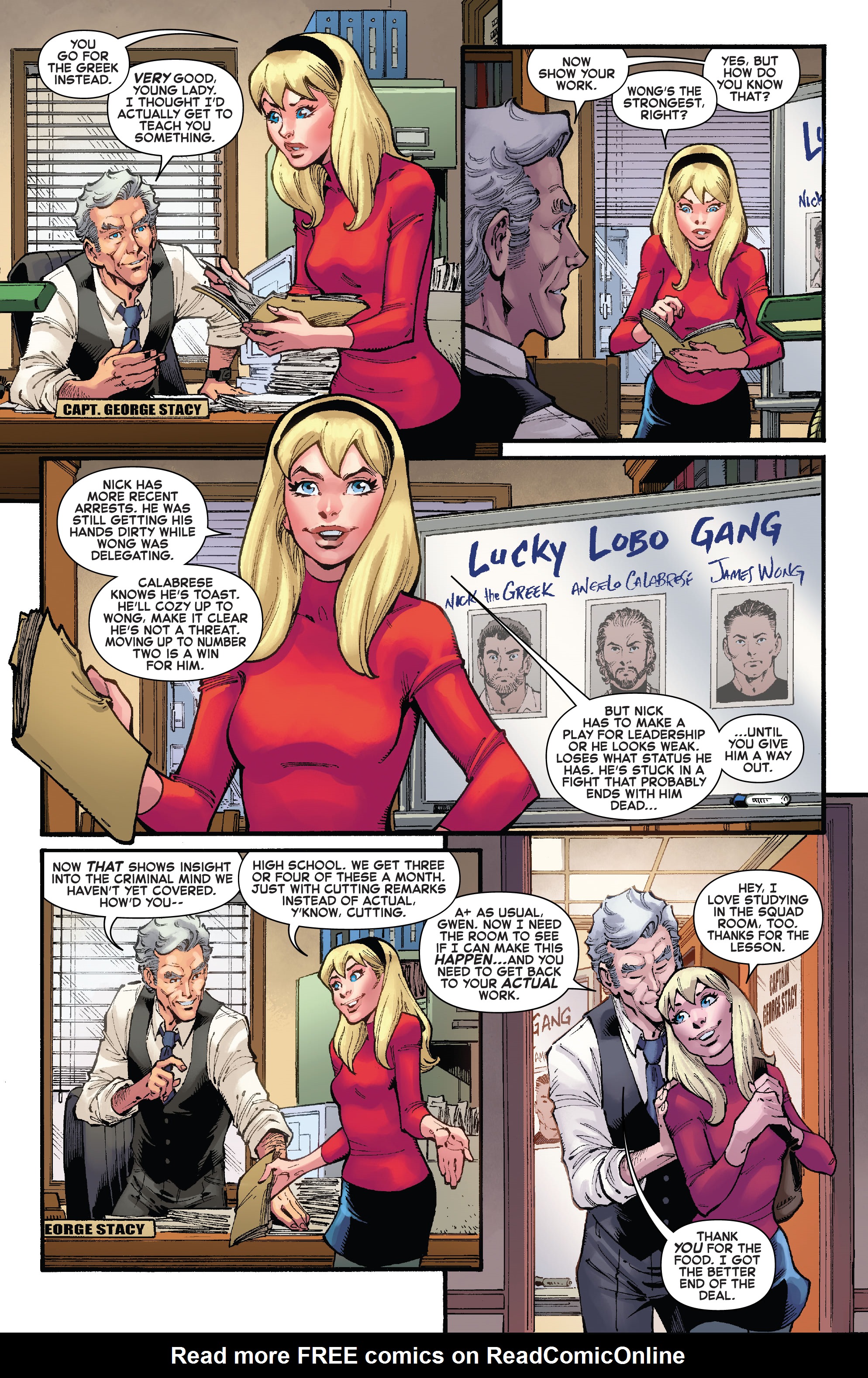 Read online Gwen Stacy comic -  Issue #1 - 11