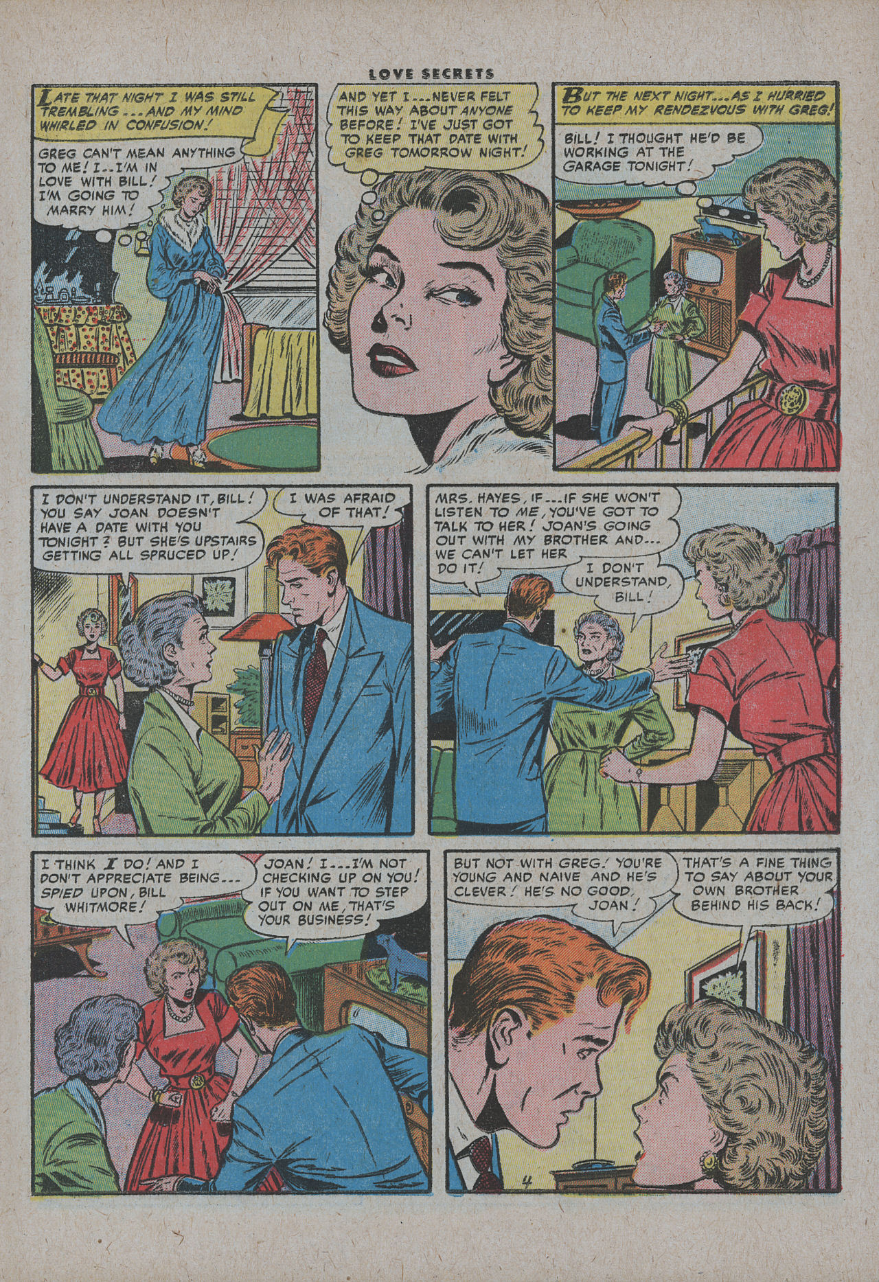 Read online Love Secrets (1953) comic -  Issue #46 - 21