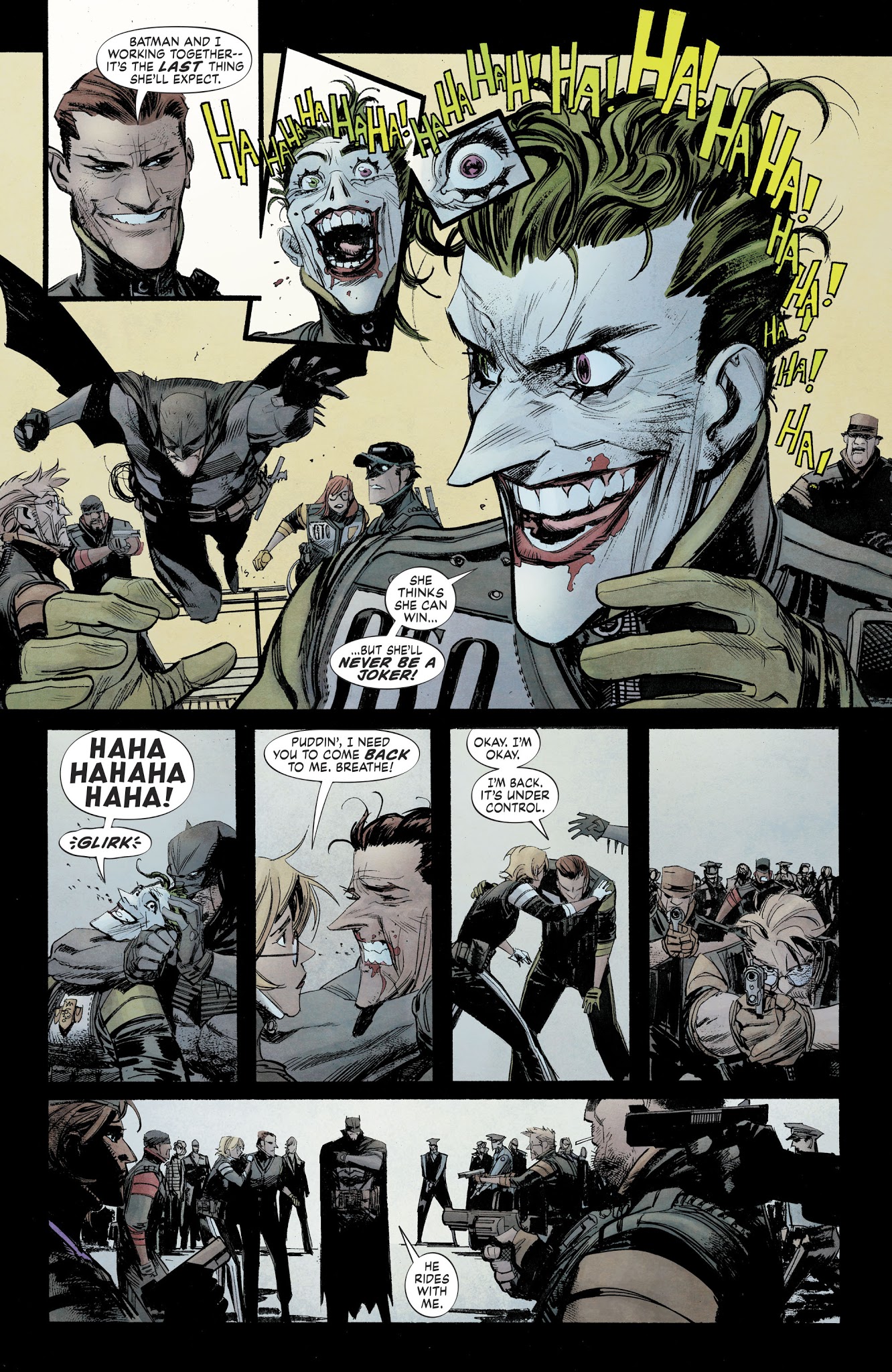 Read online Batman: White Knight comic -  Issue #7 - 21