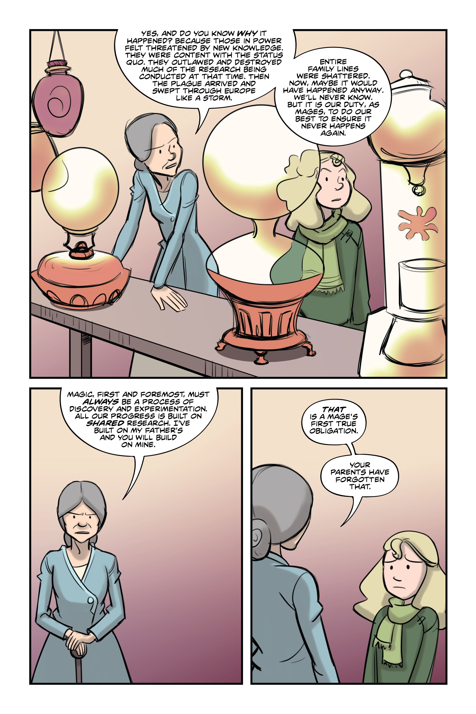 Read online Little Witches: Magic in Concord comic -  Issue # TPB (Part 1) - 60