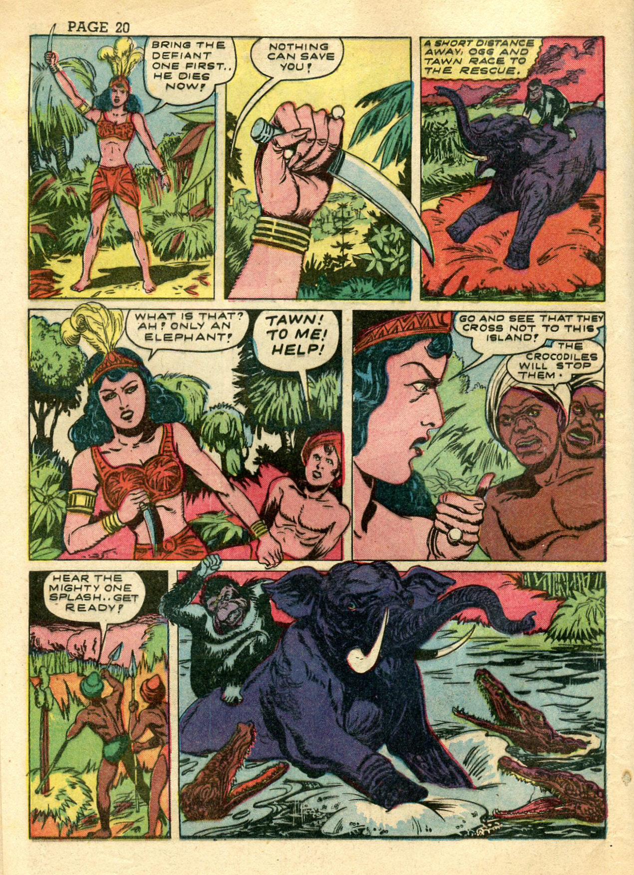 Read online Wambi Jungle Boy comic -  Issue #3 - 22