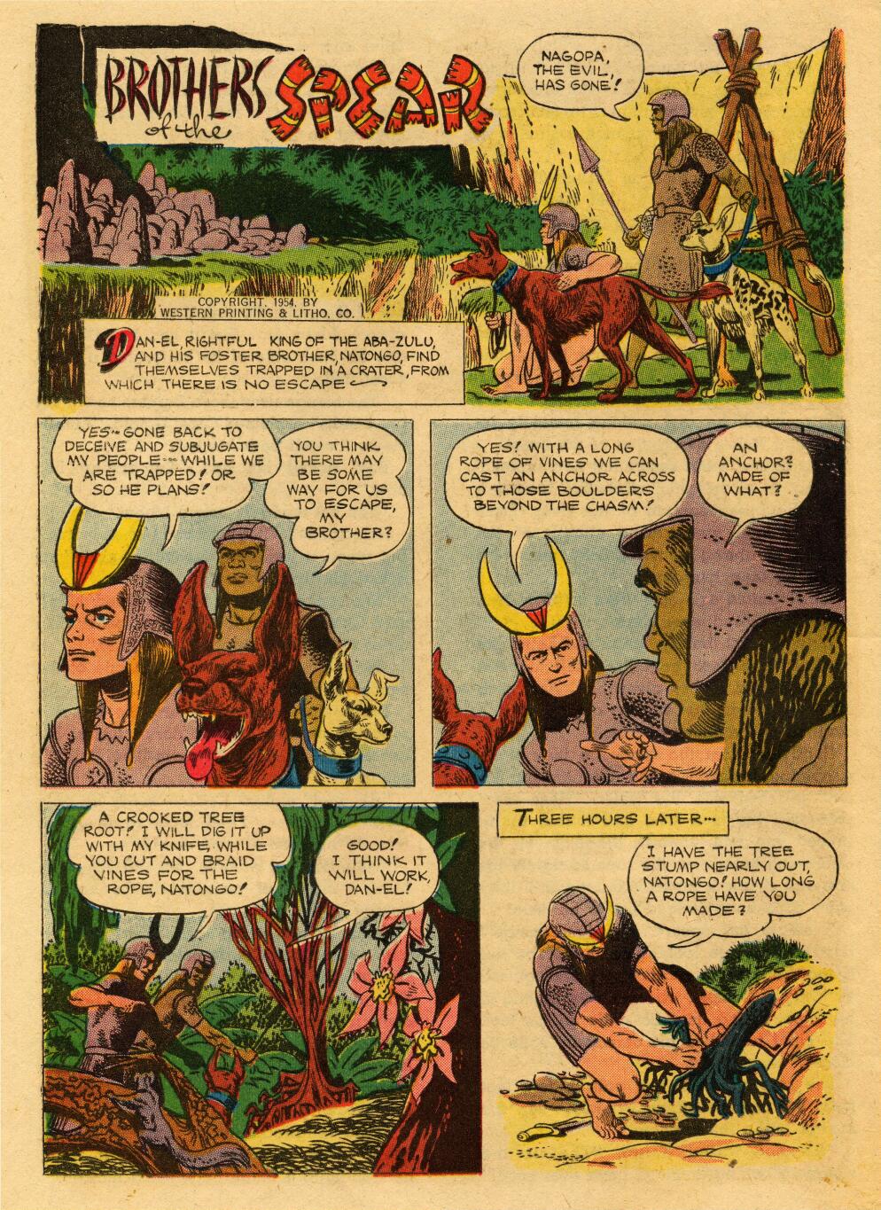 Read online Tarzan (1948) comic -  Issue #53 - 44