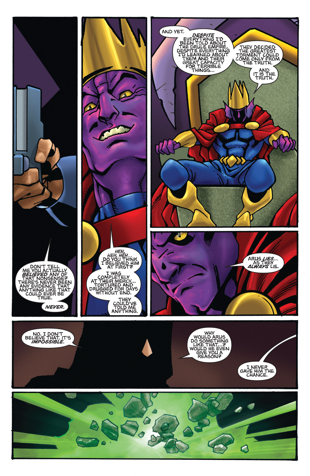 Read online Voltron comic -  Issue #6 - 11