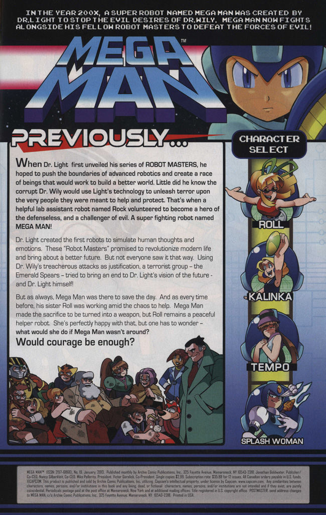 Read online Mega Man comic -  Issue #19 - 3