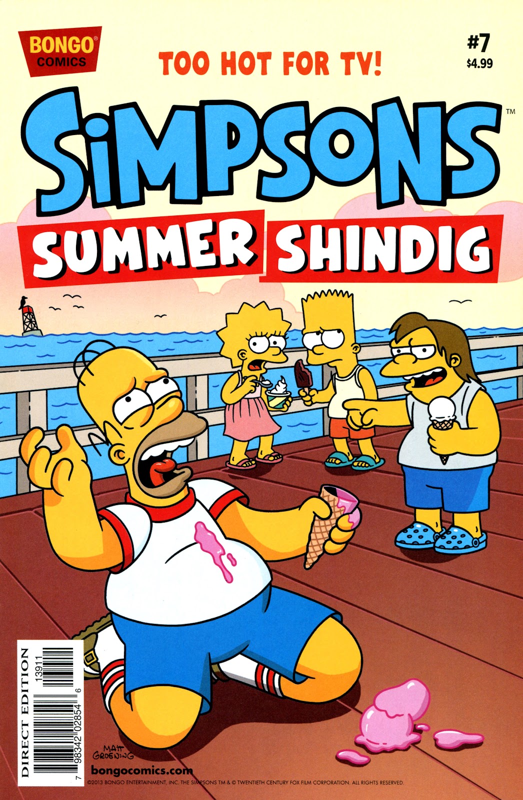 The Simpsons Summer Shindig issue 7 - Page 1