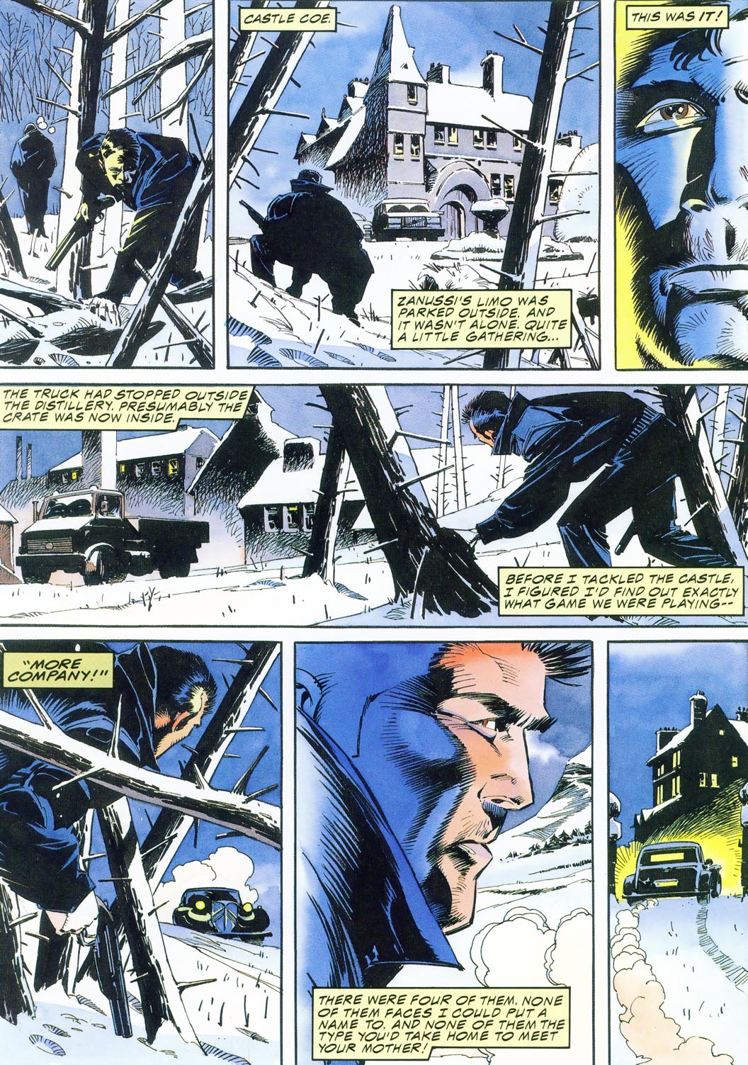 Read online The Punisher Blood on the Moors comic -  Issue # TPB - 40