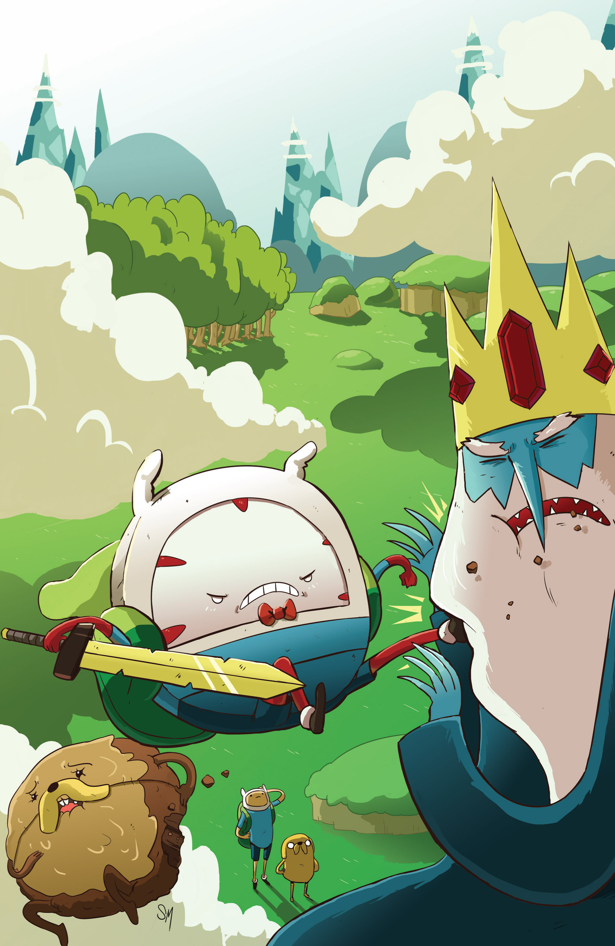 Read online Adventure Time: Candy Capers comic -  Issue #2 - 4