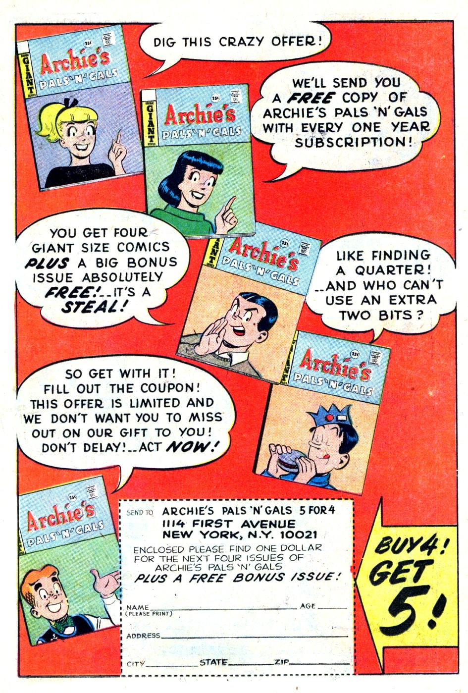 Read online Archie's Madhouse comic -  Issue #53 - 11