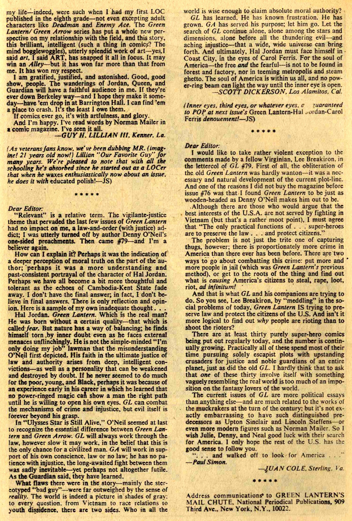 Read online Green Lantern (1960) comic -  Issue #82 - 21