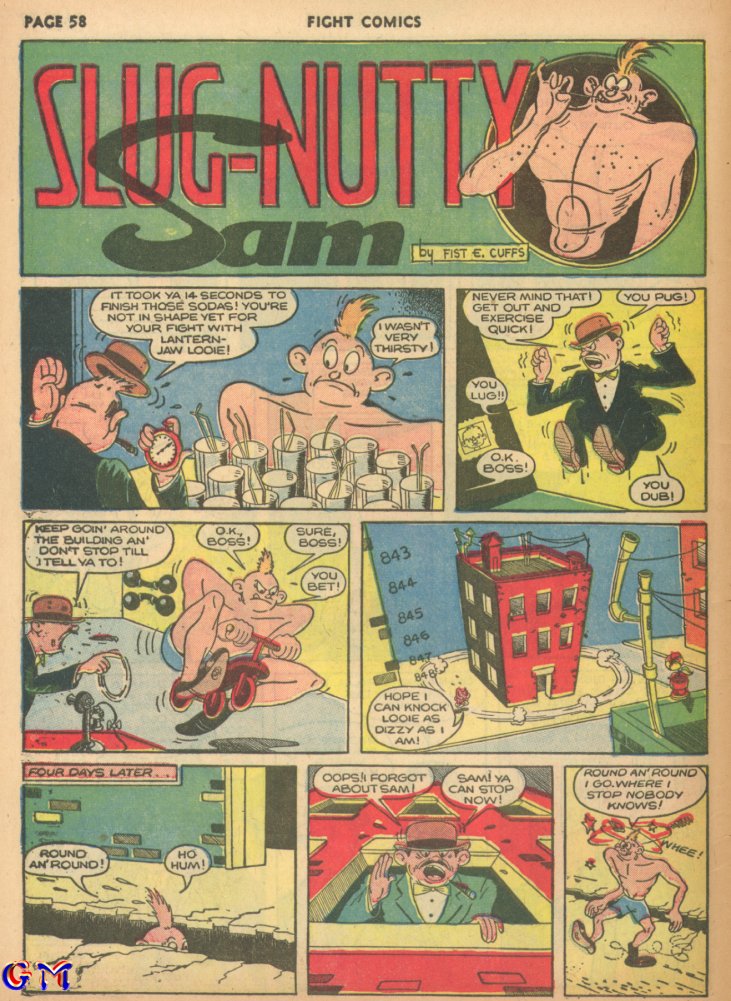 Read online Fight Comics comic -  Issue #11 - 60