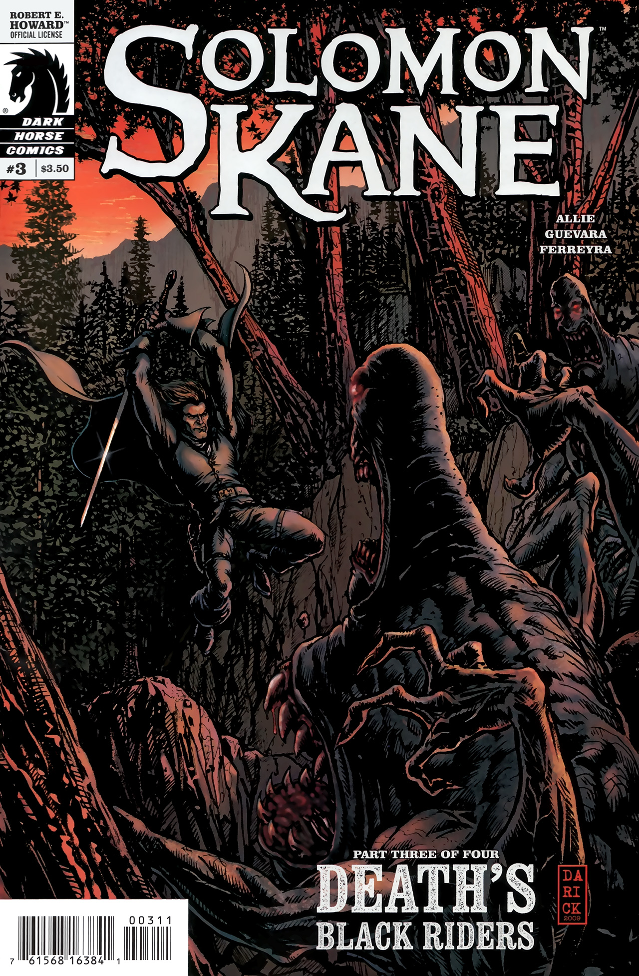 Read online Solomon Kane: Death's Black Riders comic -  Issue #3 - 1