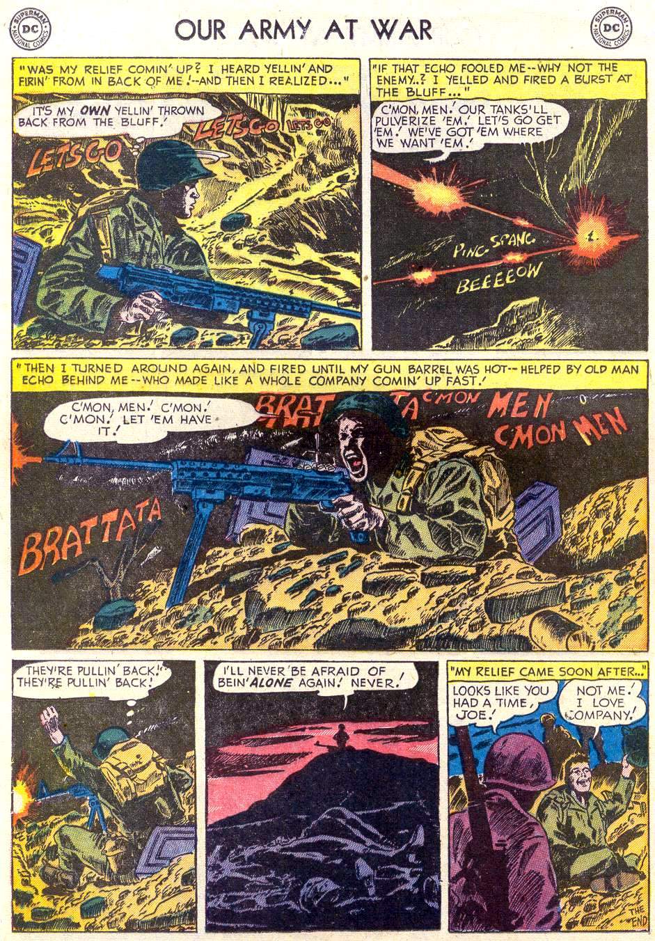Read online Our Army at War (1952) comic -  Issue #8 - 24