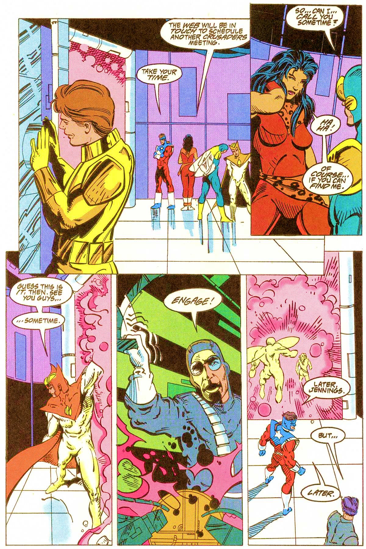 Read online The Crusaders comic -  Issue #8 - 14