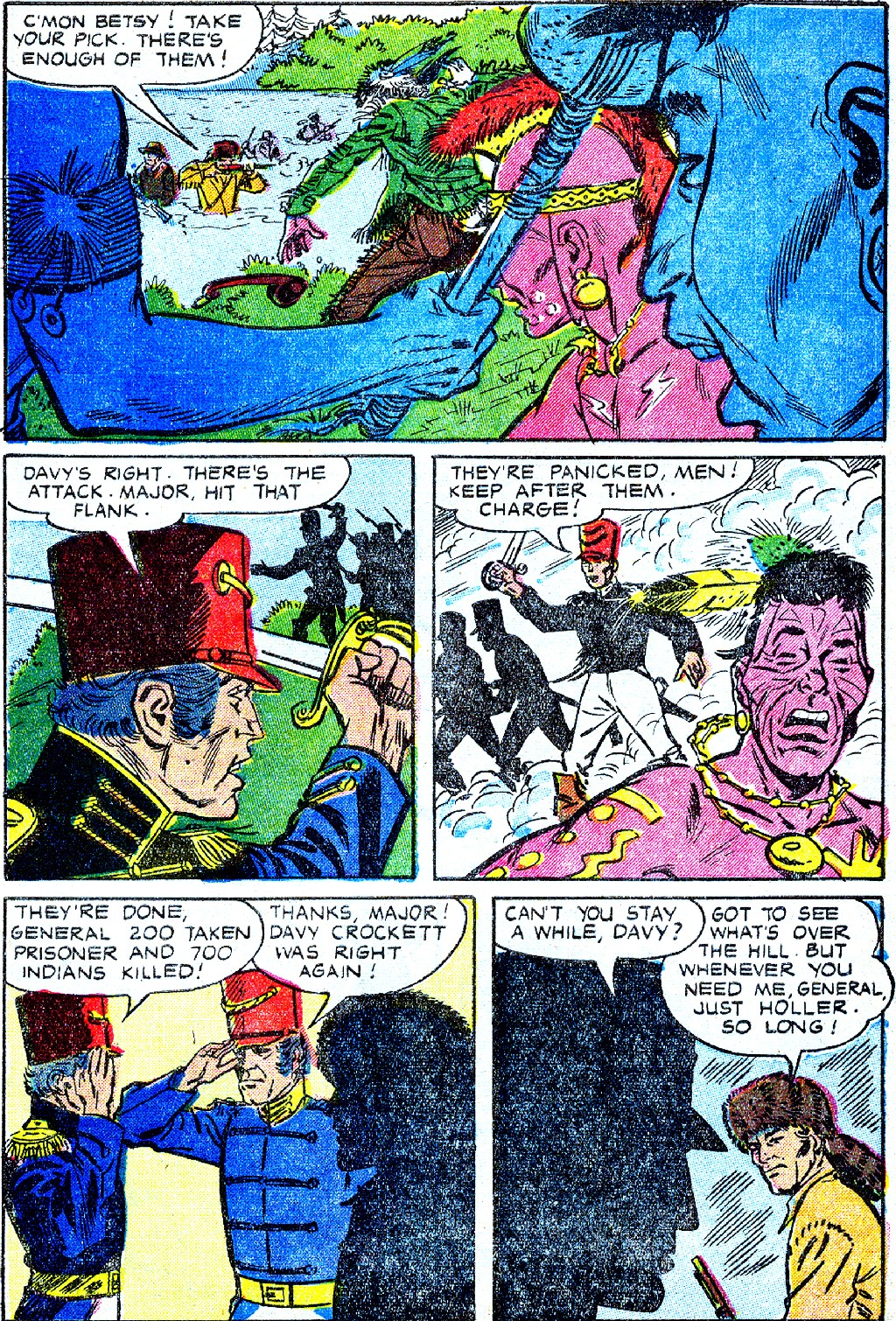 Read online Davy Crockett comic -  Issue #1 - 9