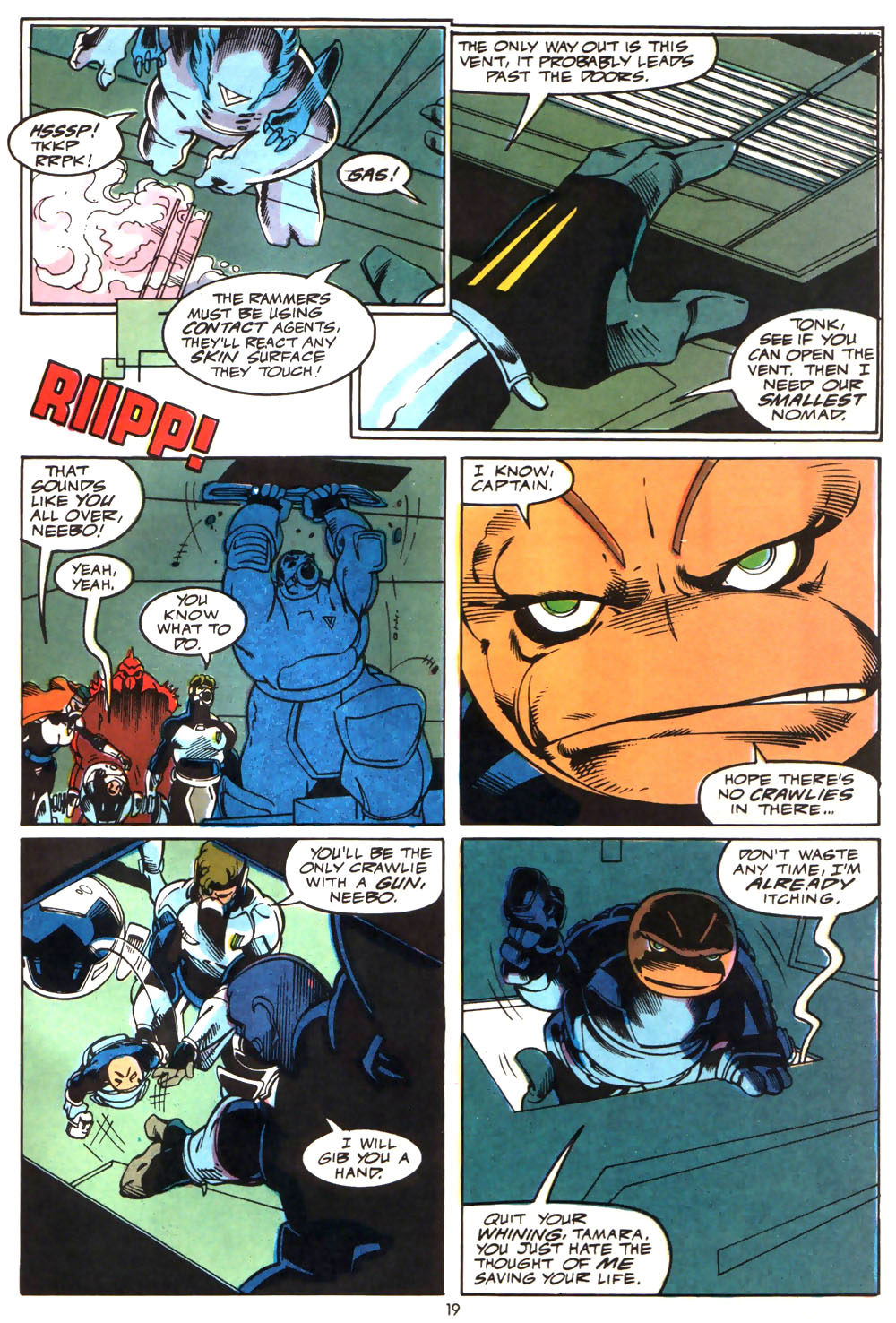 Read online Alien Legion (1987) comic -  Issue #11 - 21