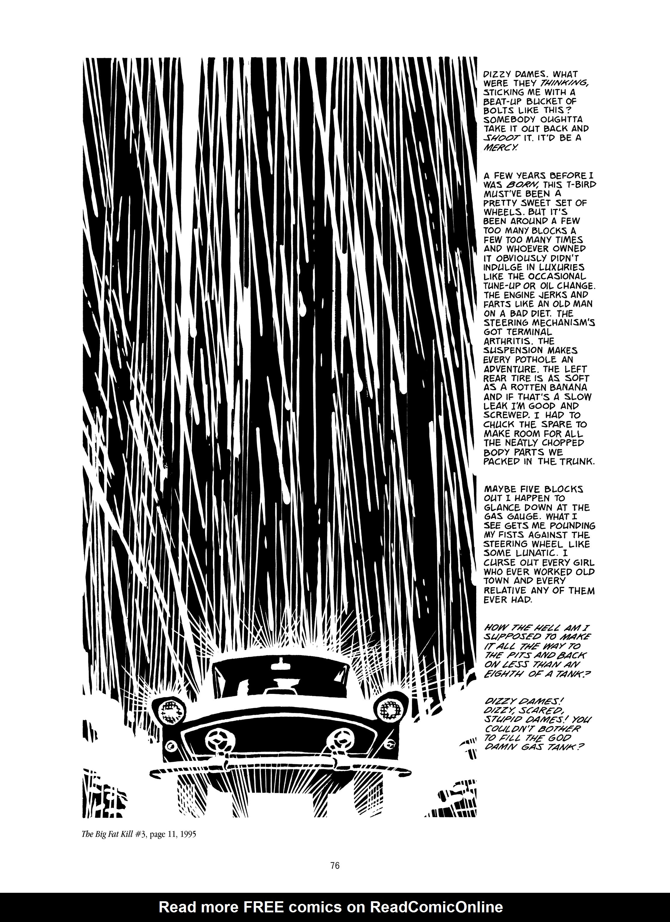 Read online Frank Miller: The Art of Sin City comic -  Issue # TPB - 82