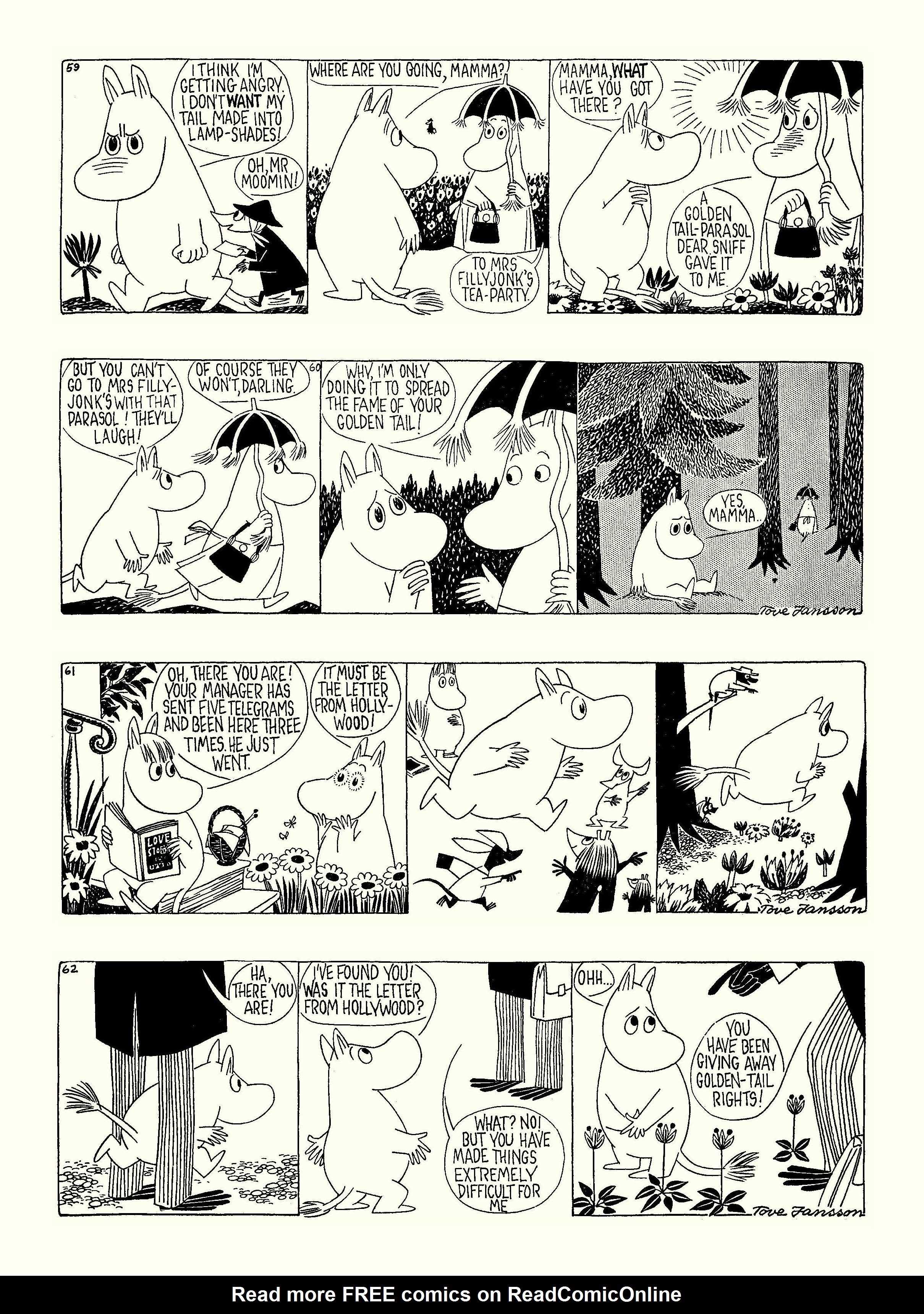 Read online Moomin: The Complete Tove Jansson Comic Strip comic -  Issue # TPB 4 - 94