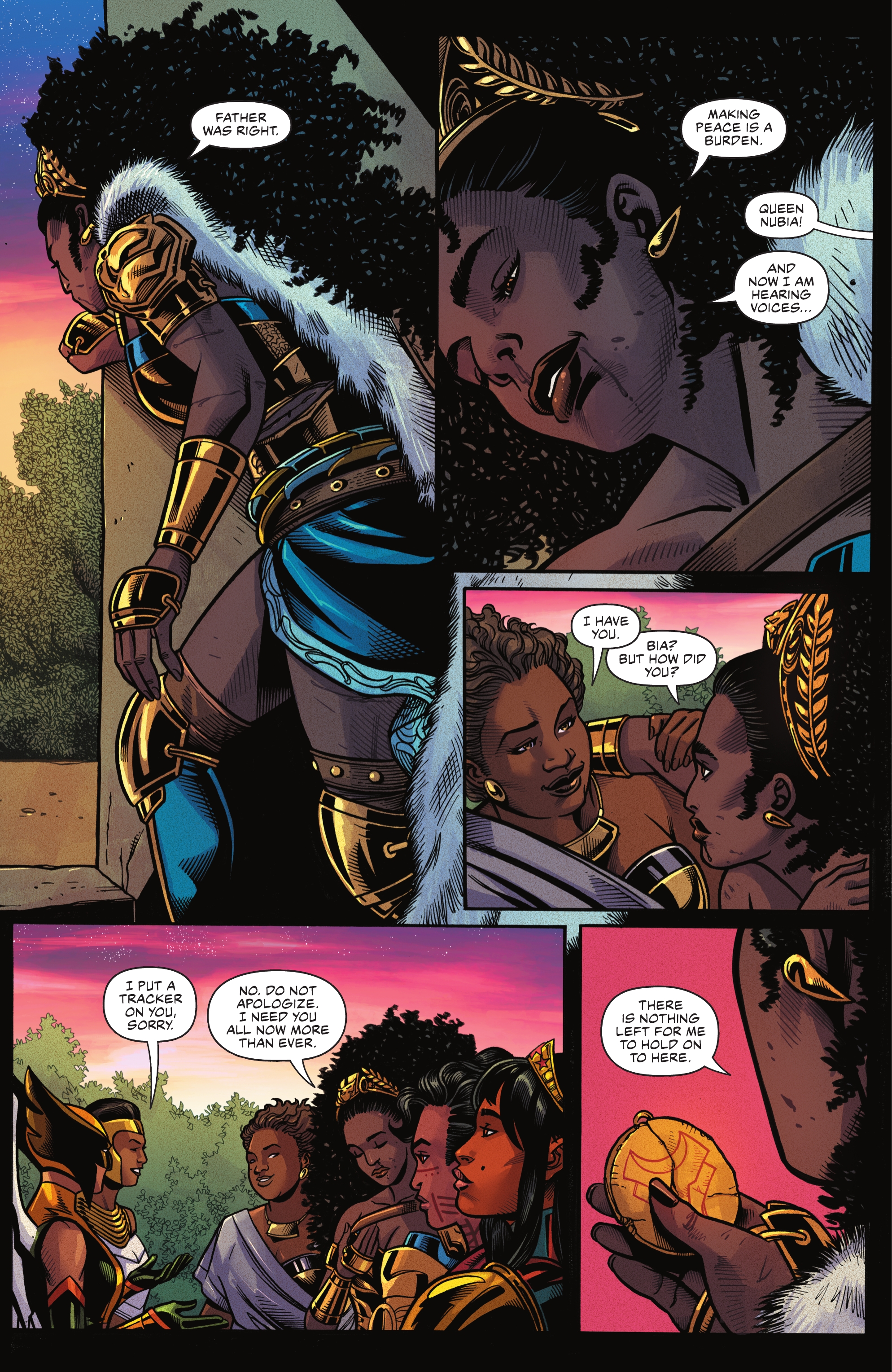 Read online Nubia: Queen of the Amazons comic -  Issue #4 - 23
