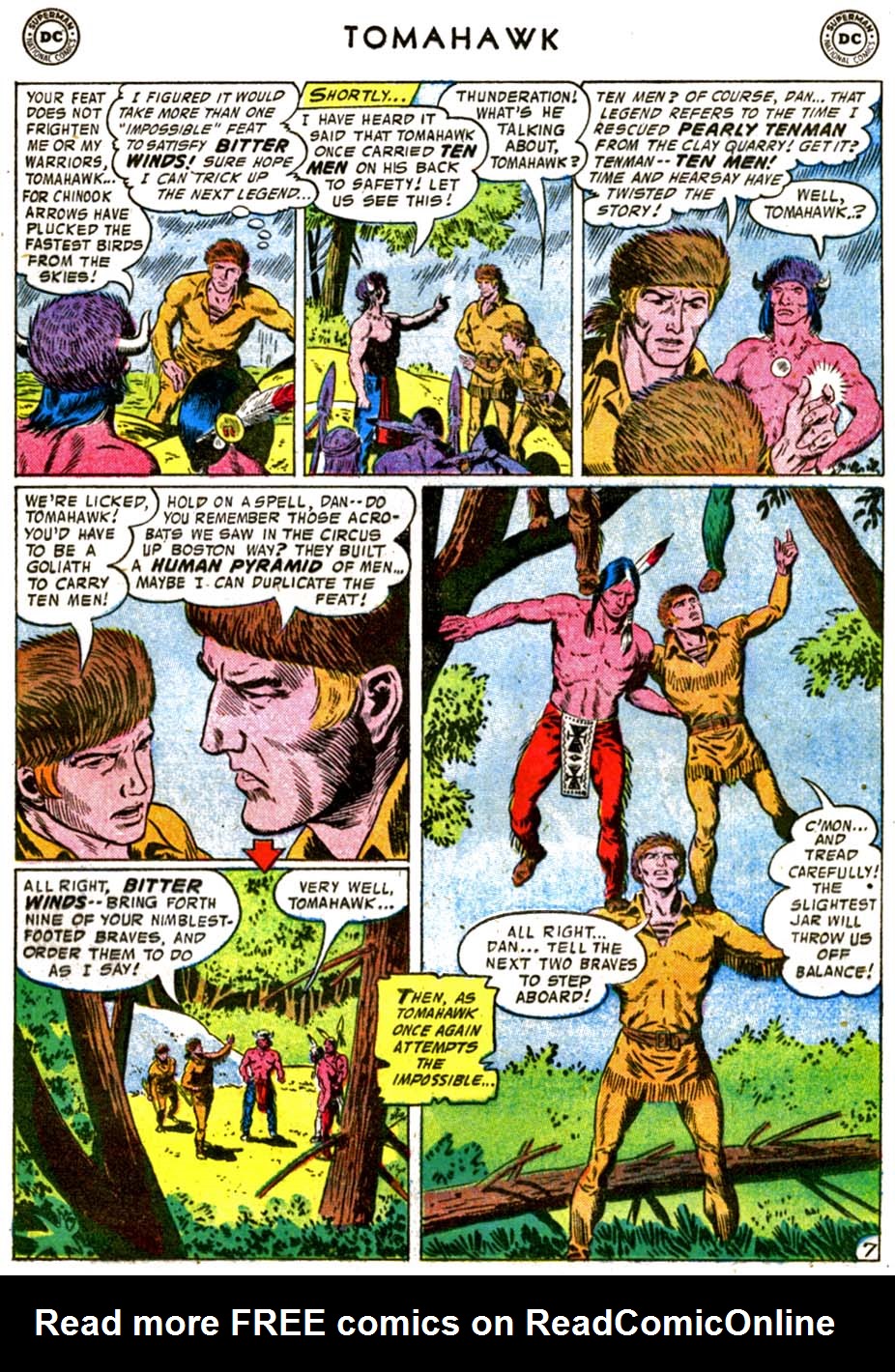 Read online Tomahawk comic -  Issue #48 - 21