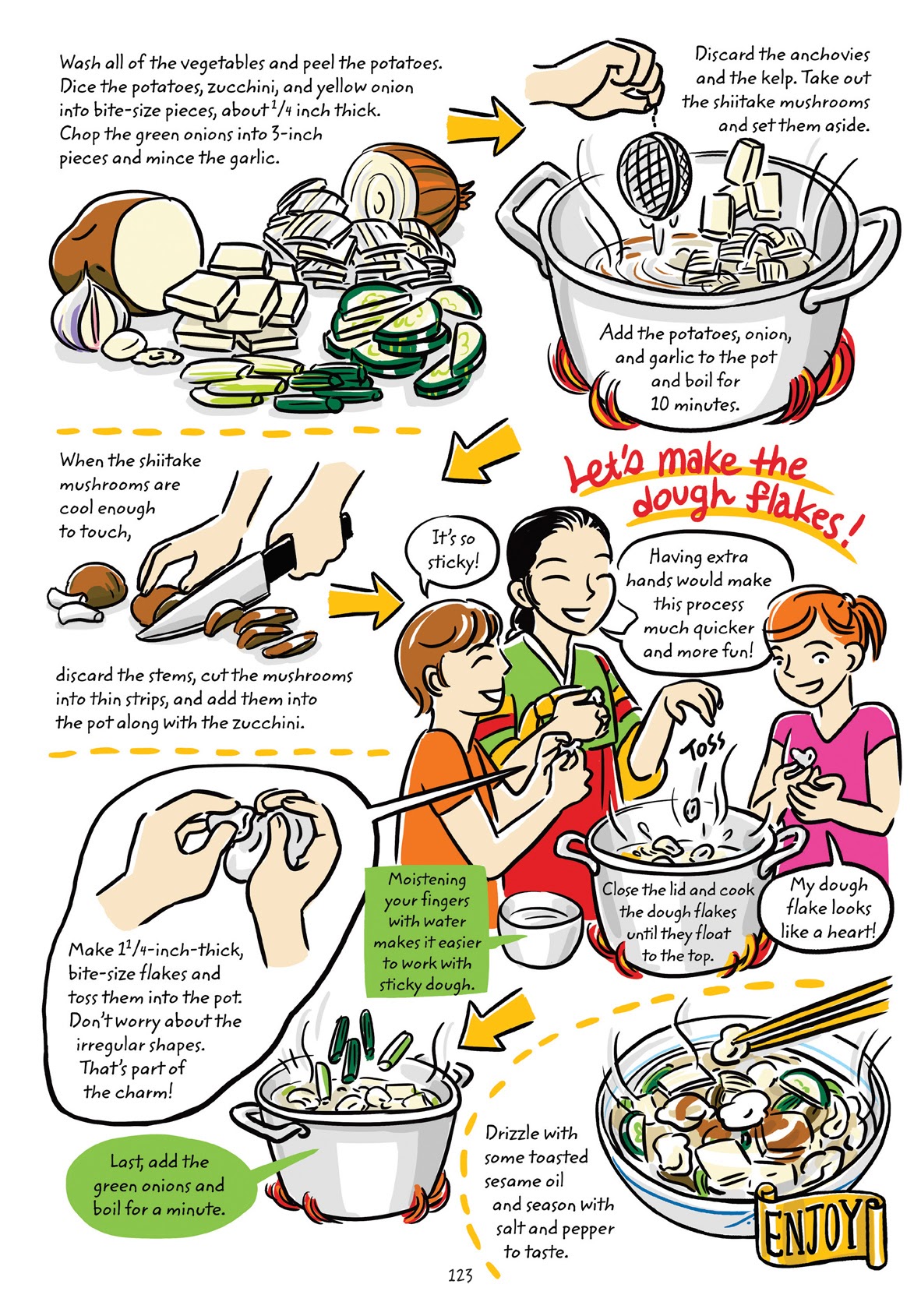 Read online Cook Korean! A Comic Book With Recipes comic -  Issue # TPB (Part 2) - 24