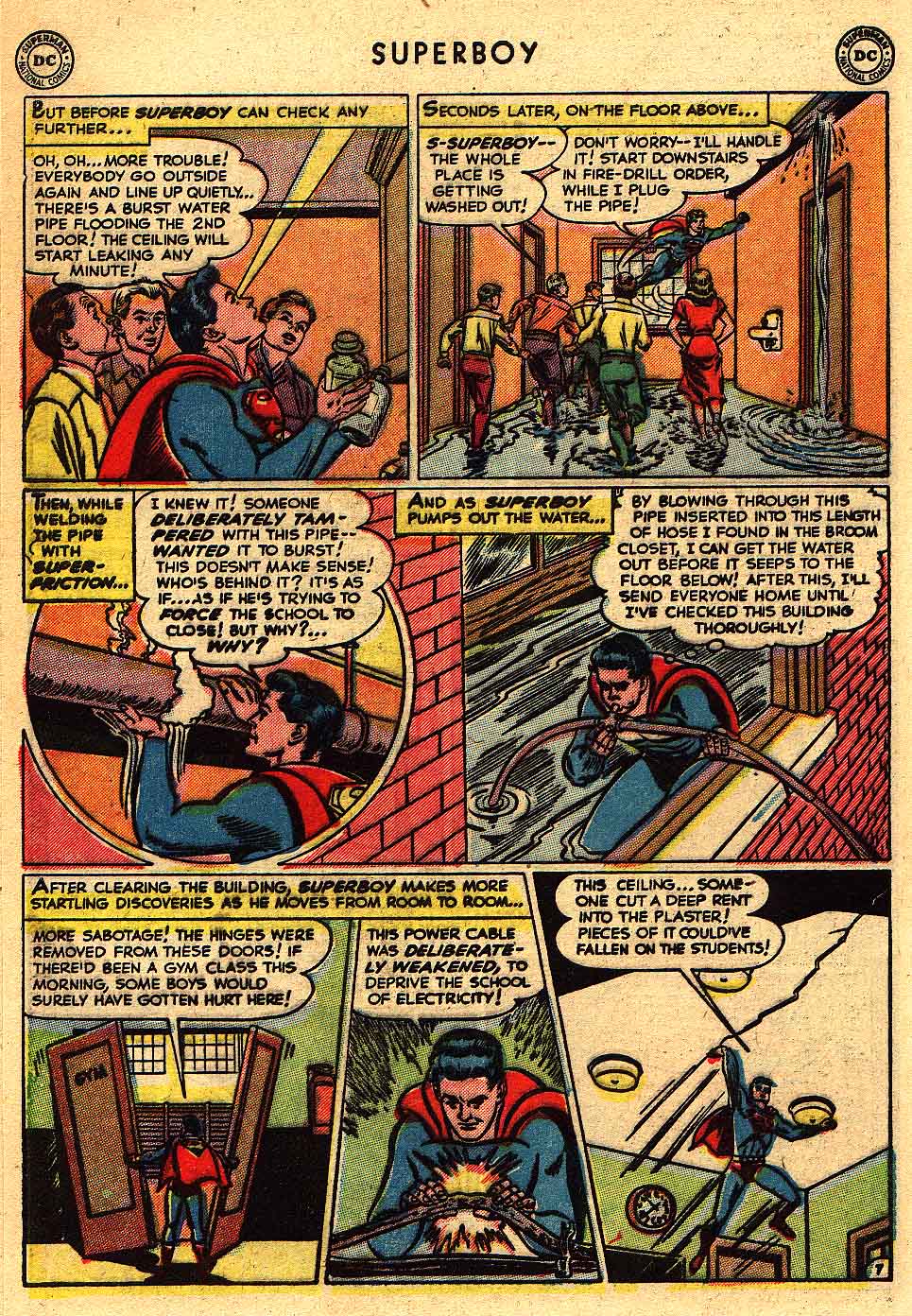 Read online Superboy (1949) comic -  Issue #19 - 32
