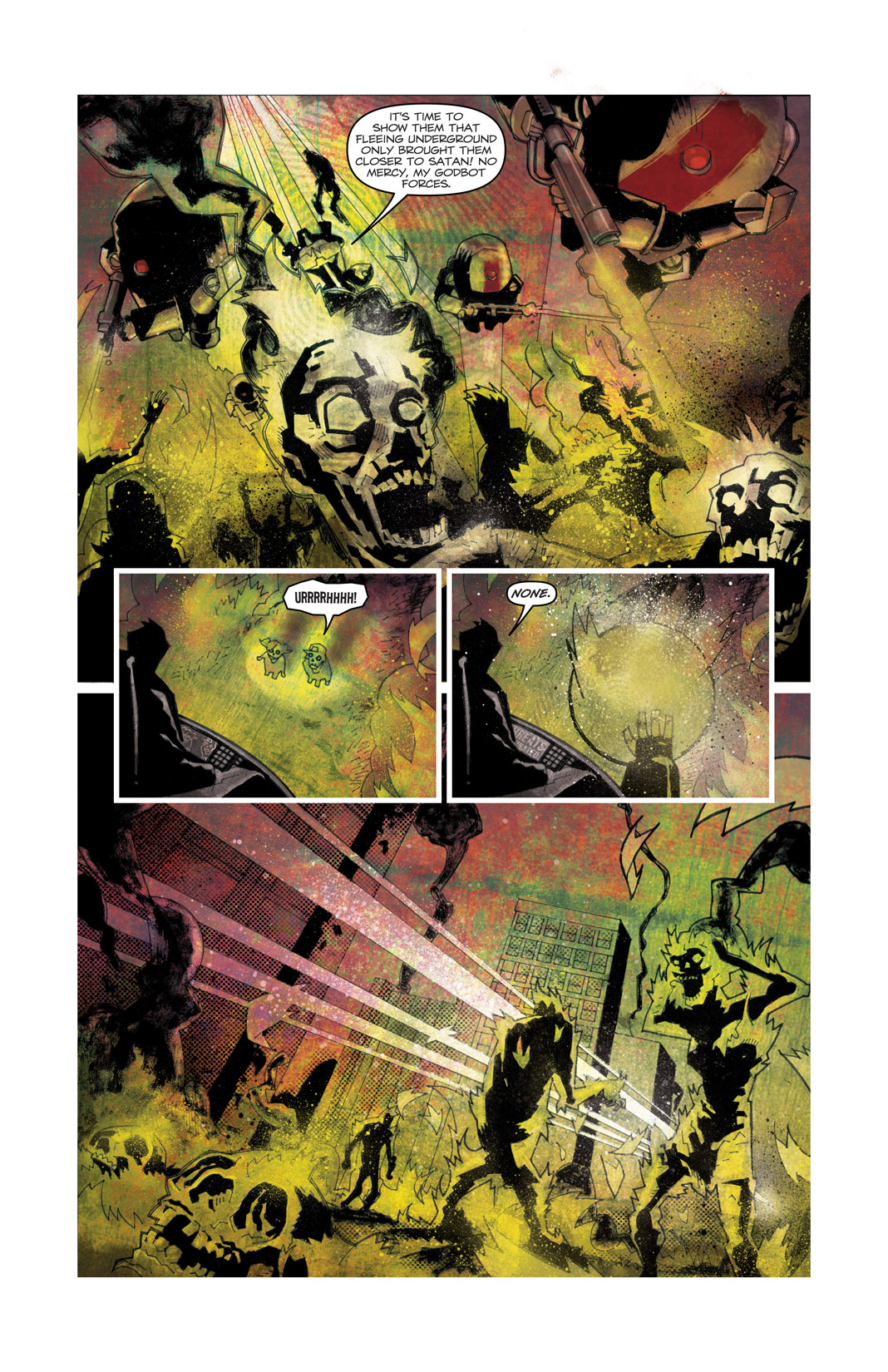 Read online Zombies vs Robots: Undercity comic -  Issue #3 - 10