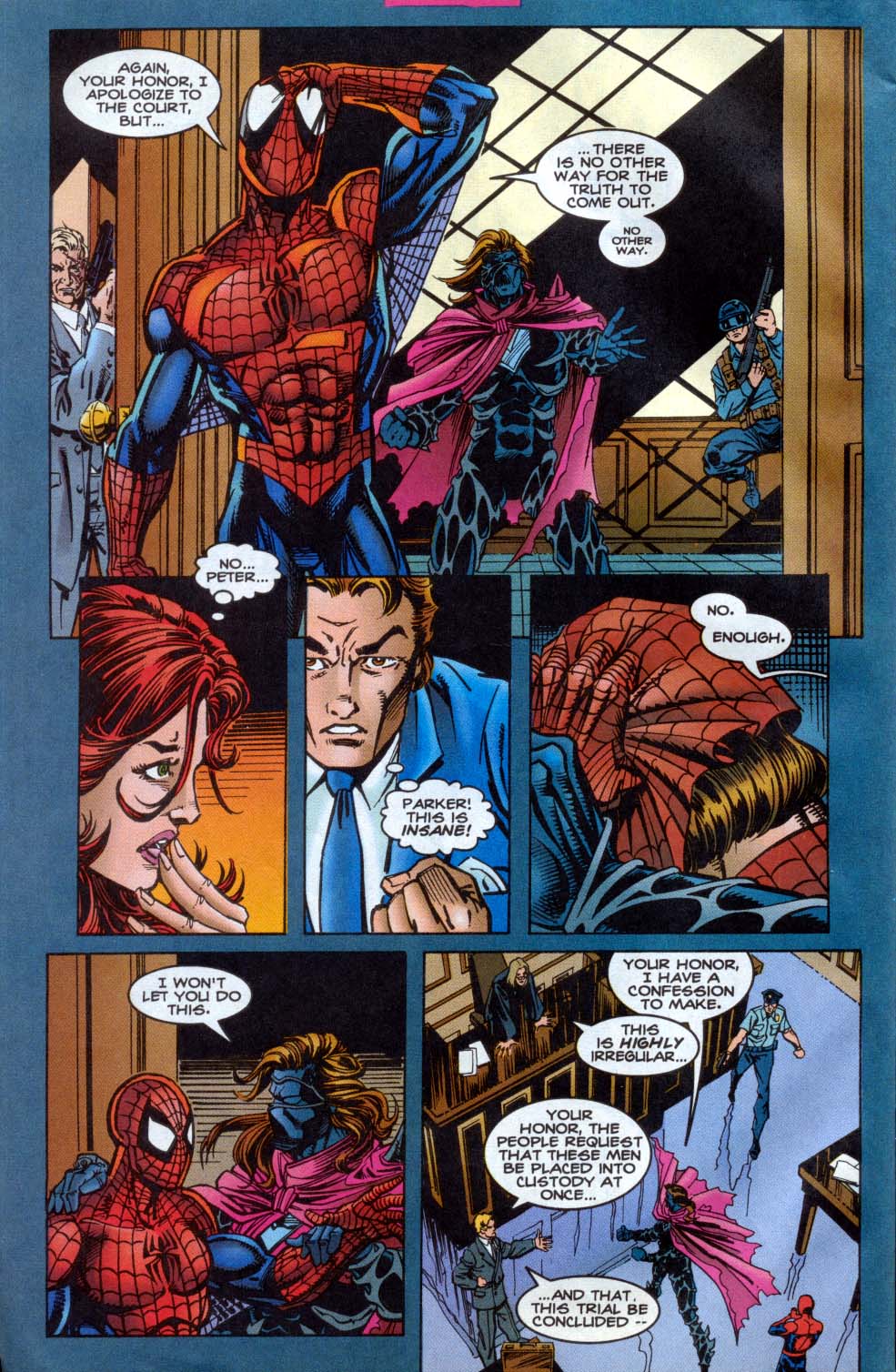Read online Spider-Man (1990) comic -  Issue #60 - The Truth Is Outh There - 20