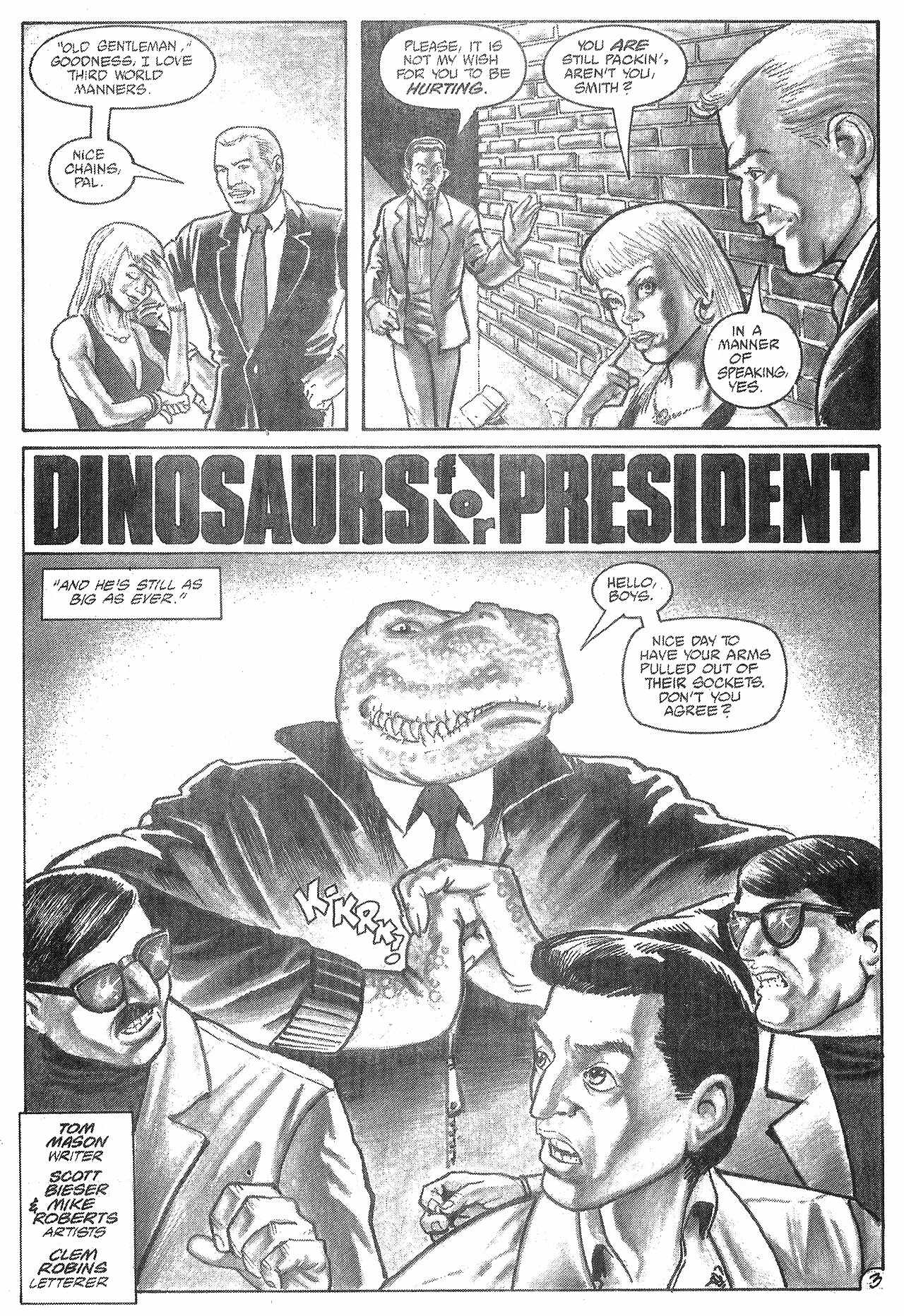 Read online Dinosaurs For Hire (1988) comic -  Issue #4 - 5