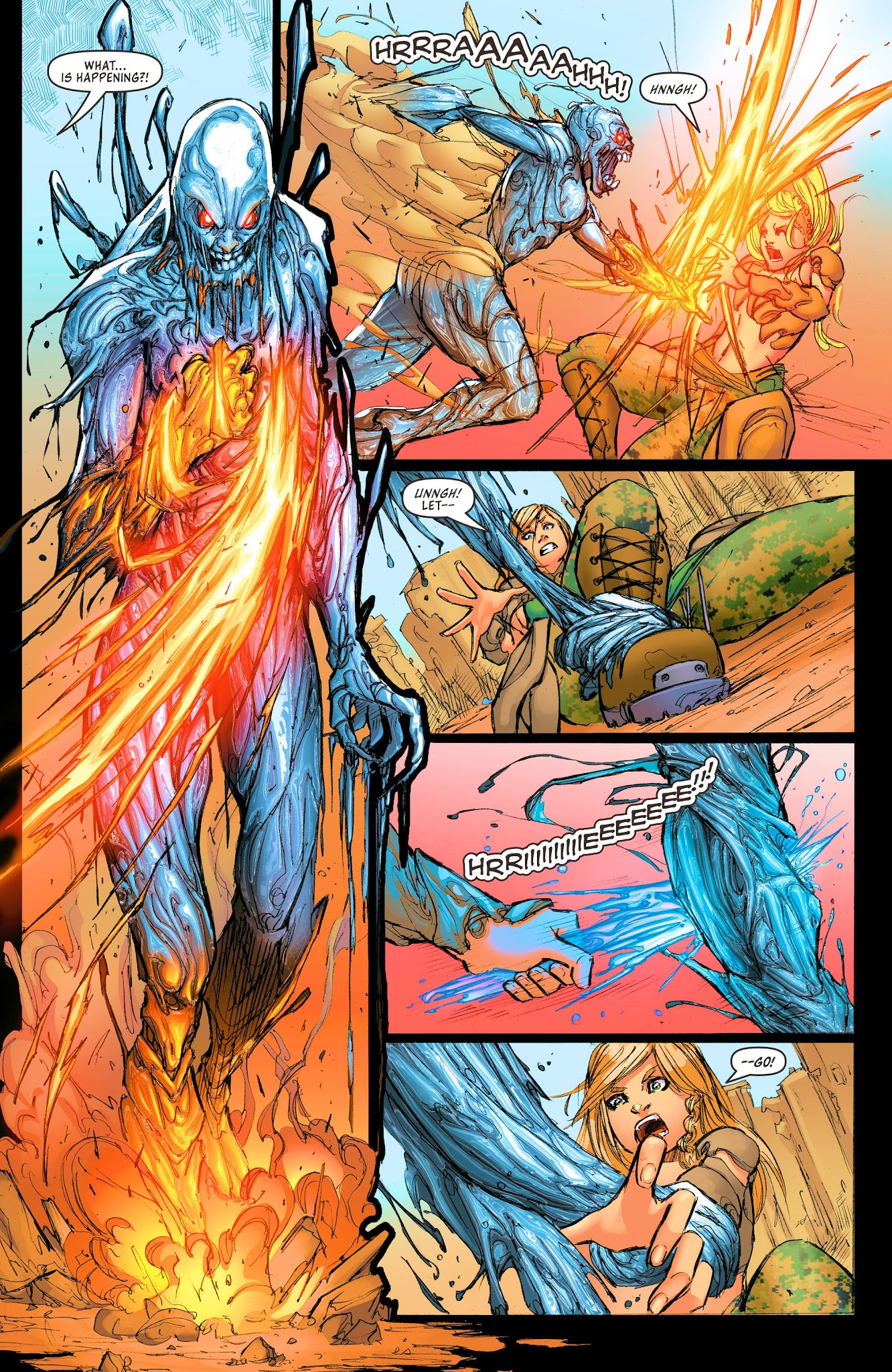 Read online Michael Turner's Fathom: Kiani (2015) comic -  Issue #2 - 21