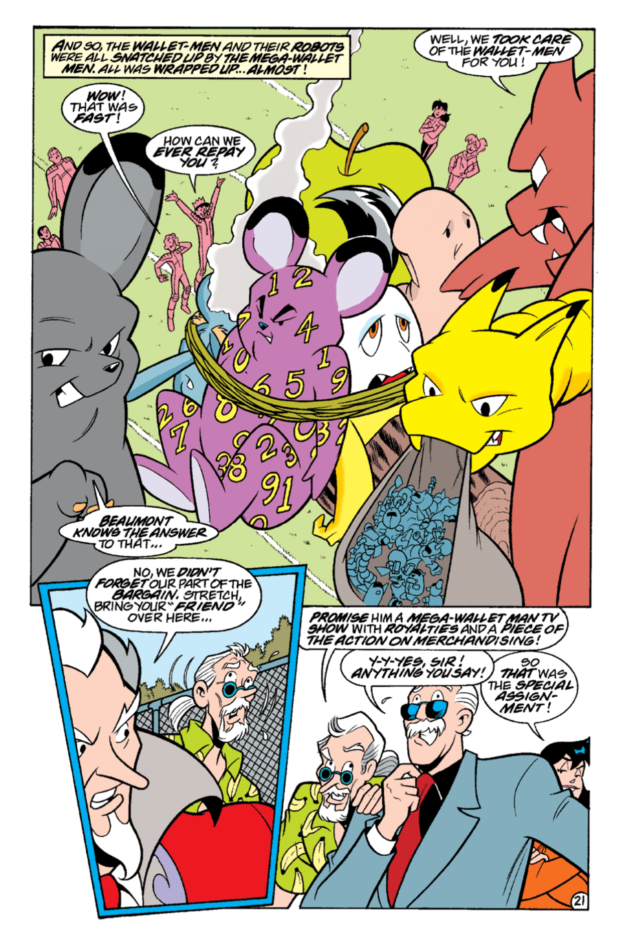 Read online Archie's Weird Mysteries comic -  Issue #17 - 23