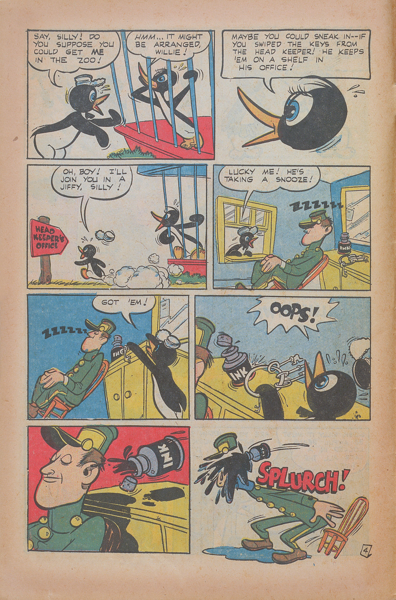 Read online Willie The Penguin comic -  Issue #5 - 6