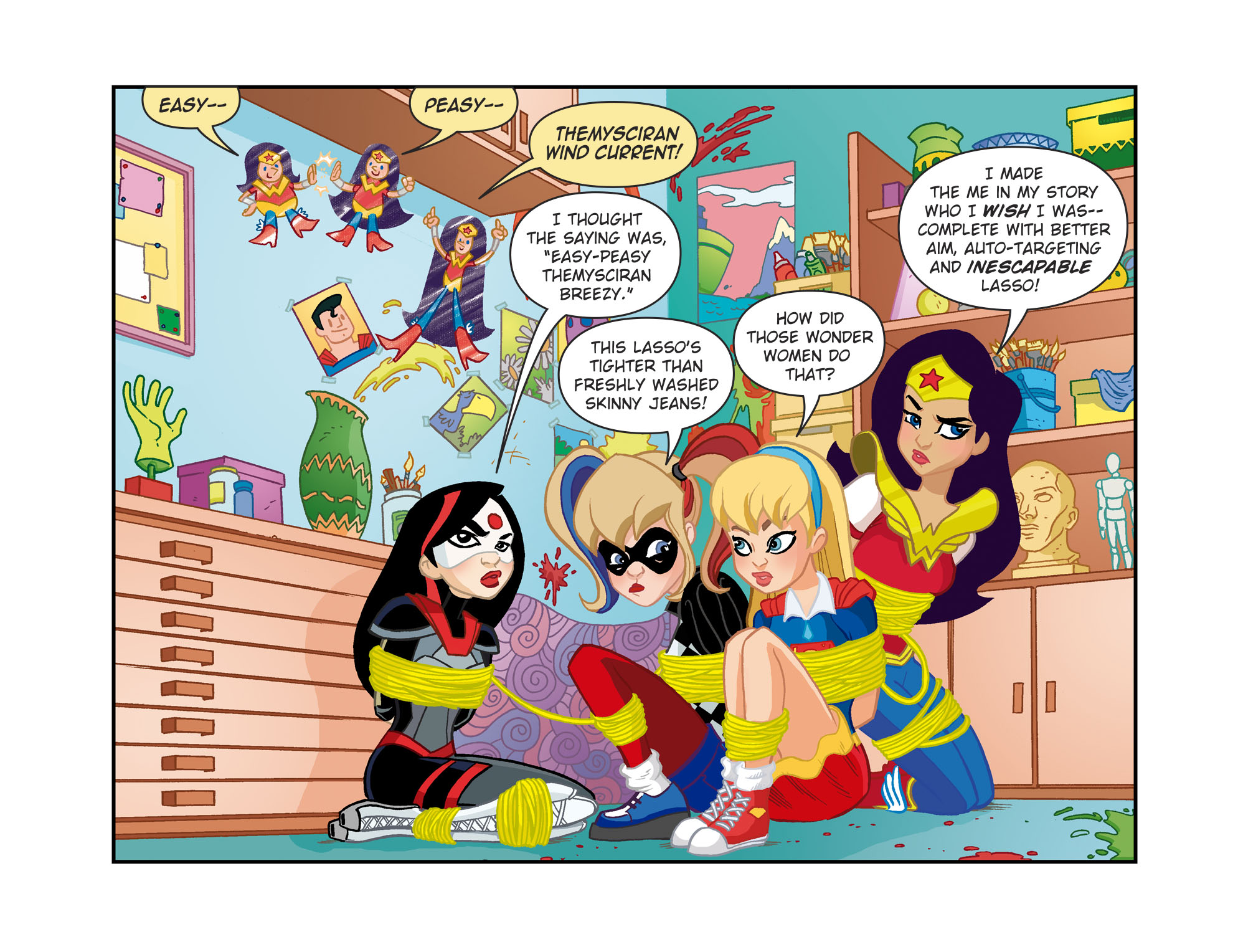 Read online DC Super Hero Girls: Out of the Bottle comic -  Issue #4 - 10