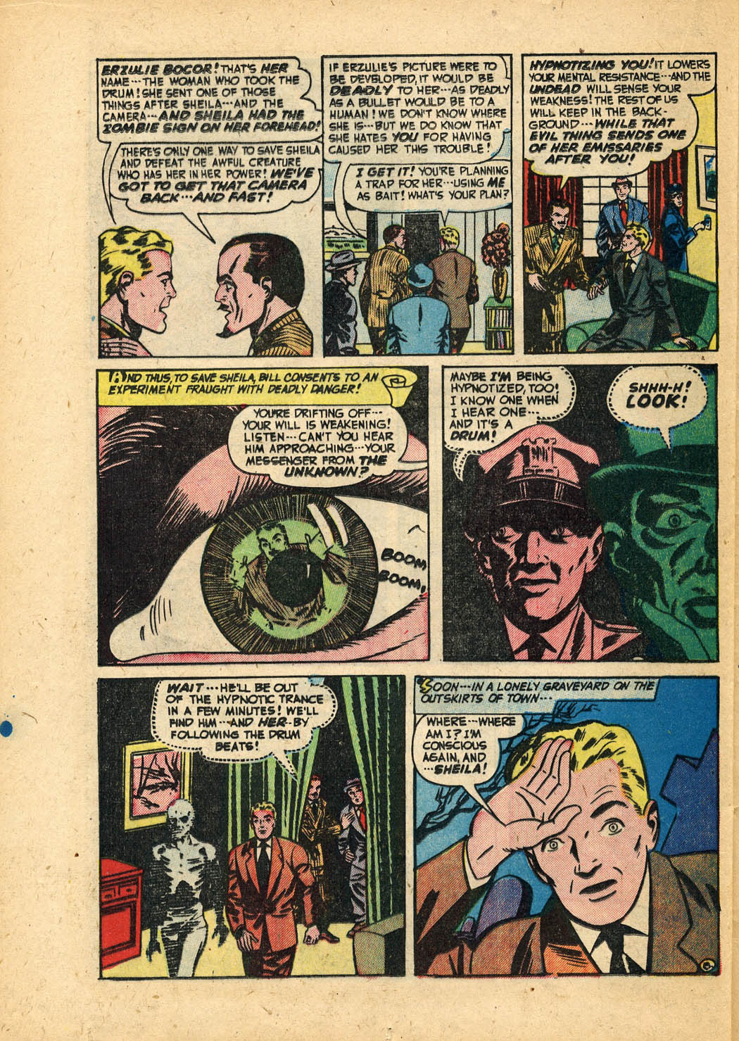 Read online Adventures Into The Unknown comic -  Issue #7 - 34